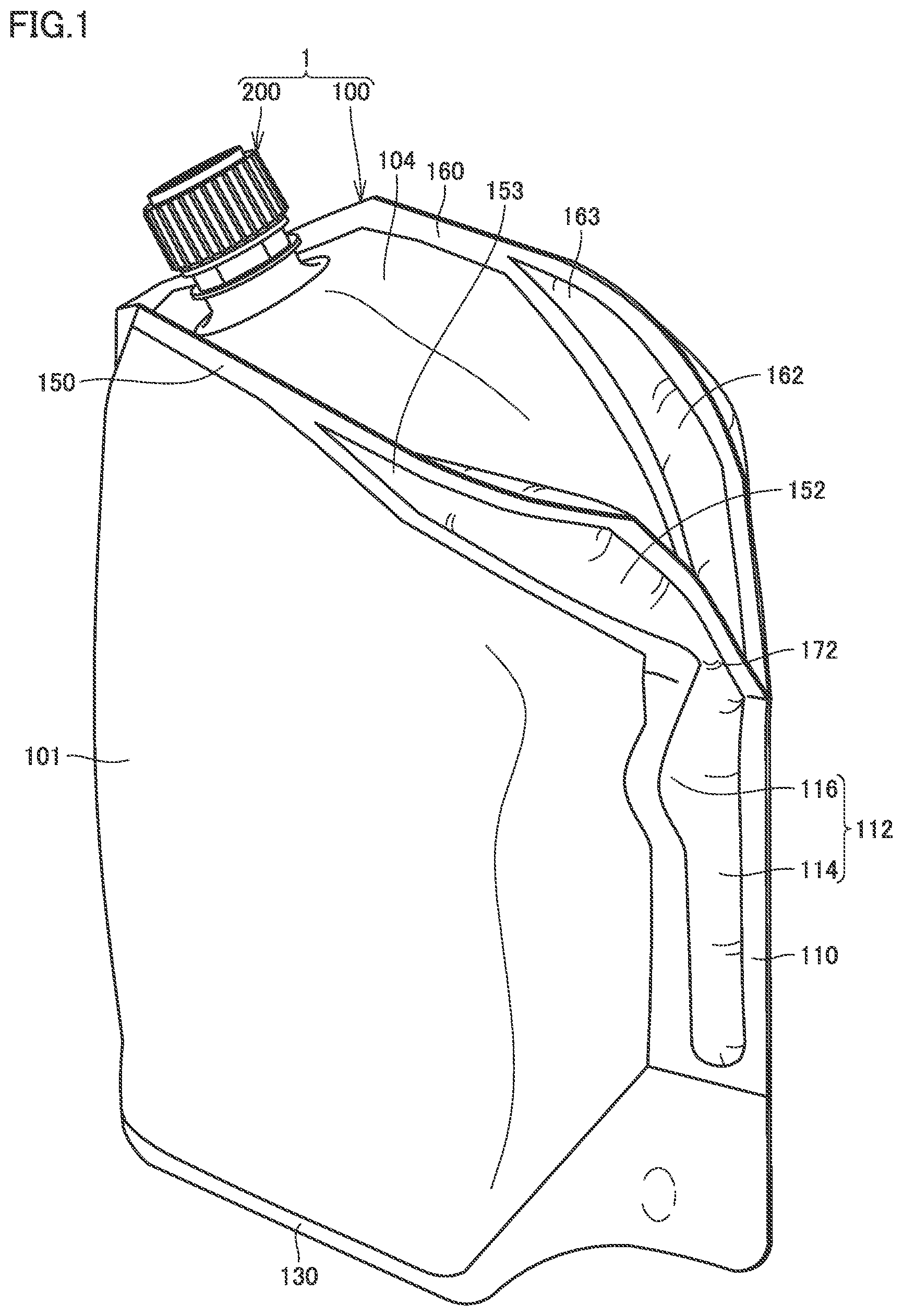 Patent US11814228 Figure 1 – Pouch