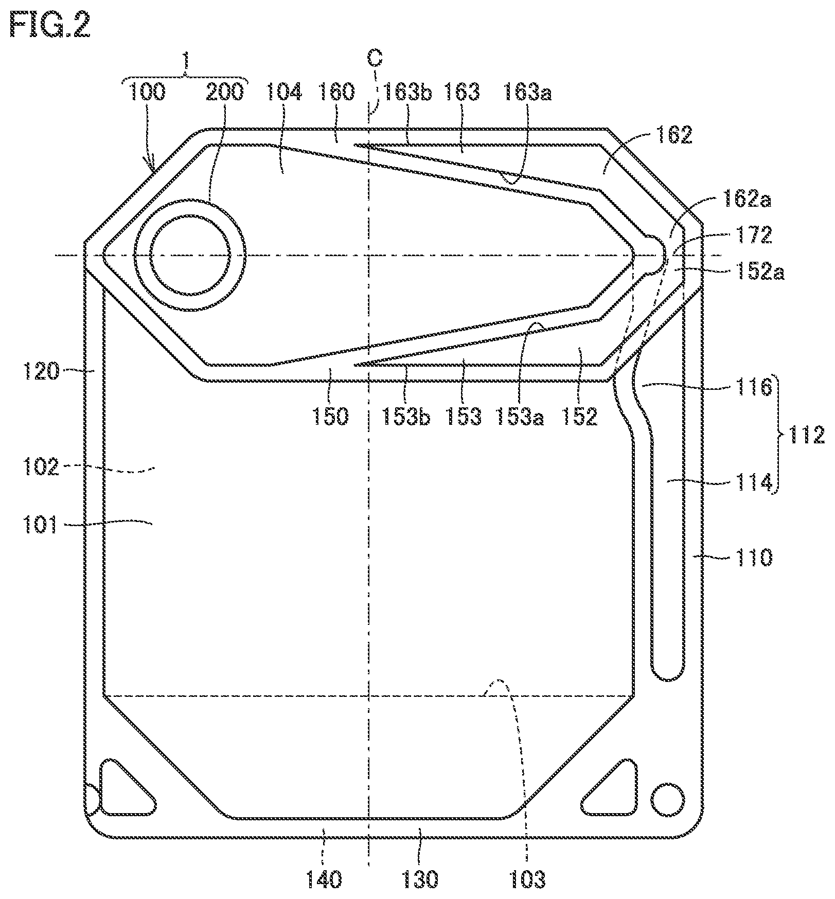 Patent US11814228 Figure 2 – Pouch