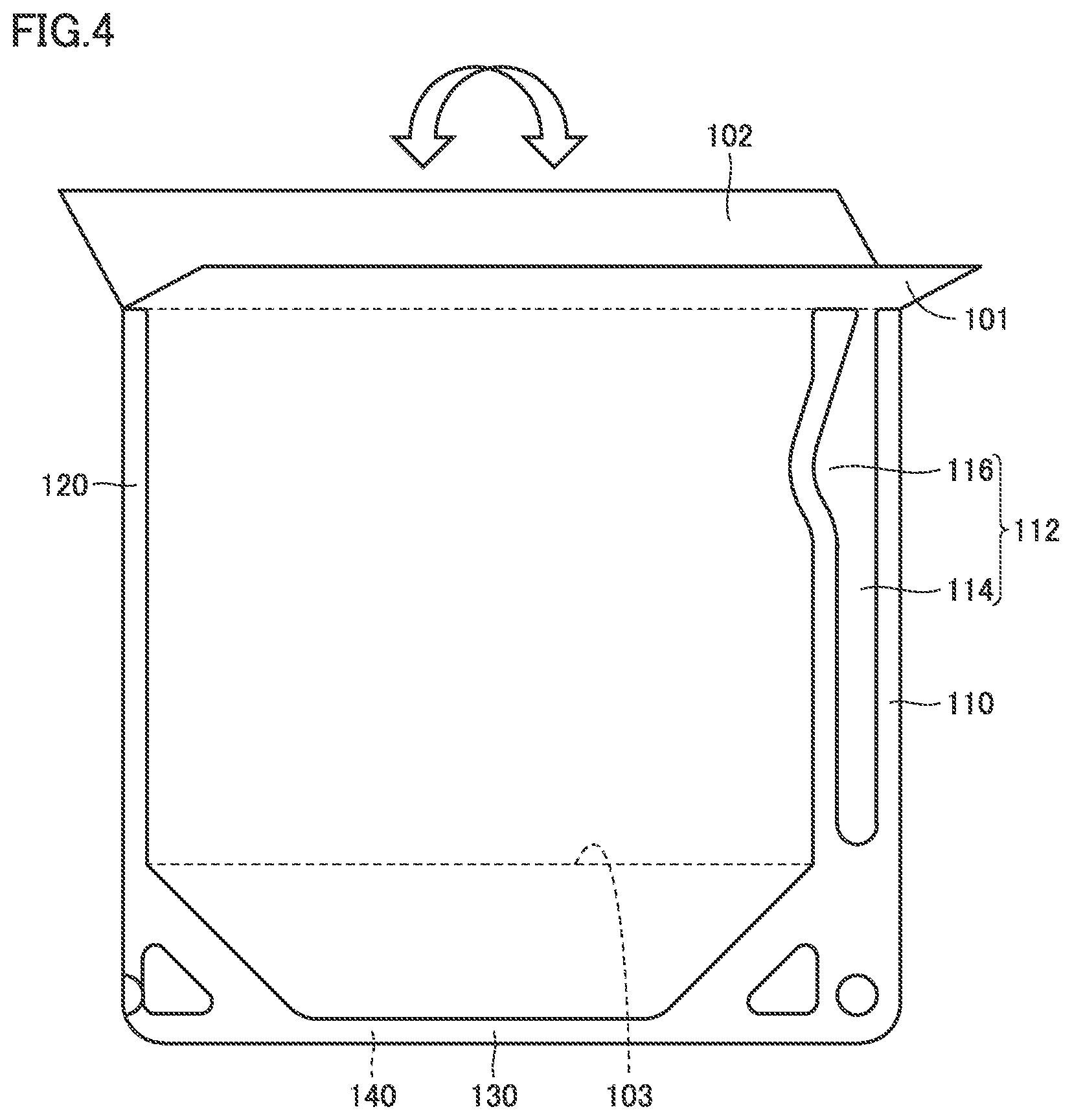 Patent US11814228 Figure 4 – Pouch
