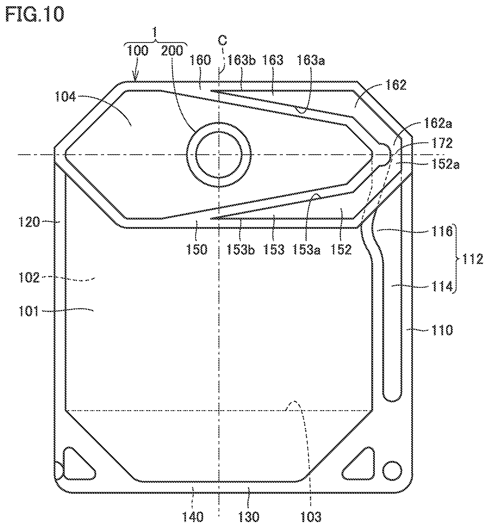 Patent US11814228 Figure 10 – Pouch