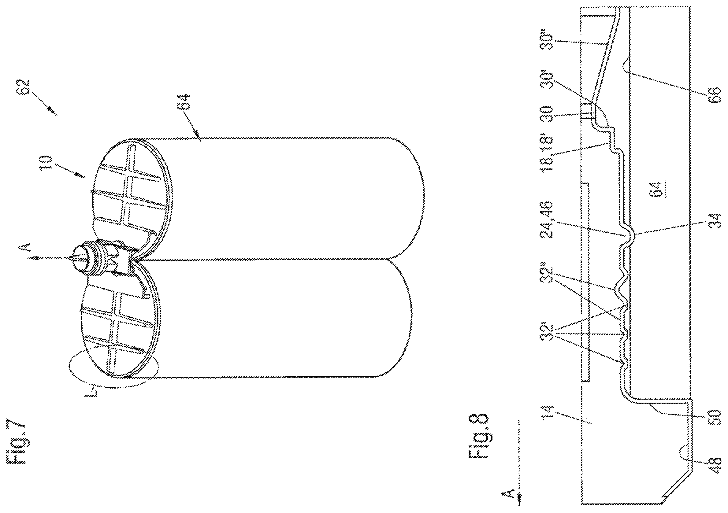 Patent US11814232 Figure 4 – Cartridge, method of manufacturing a cartridge, dispensing assembly and method of assembling a dispensing assembly
