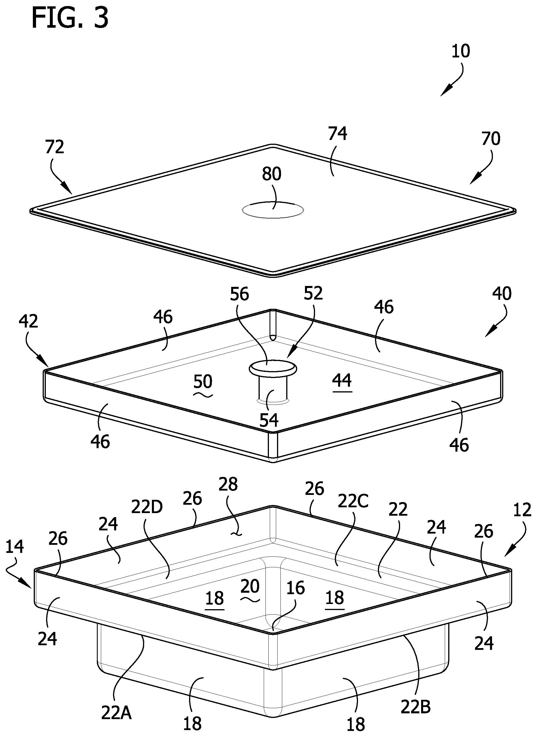 Patent US11814233 Figure 3 – Microwaveable container
