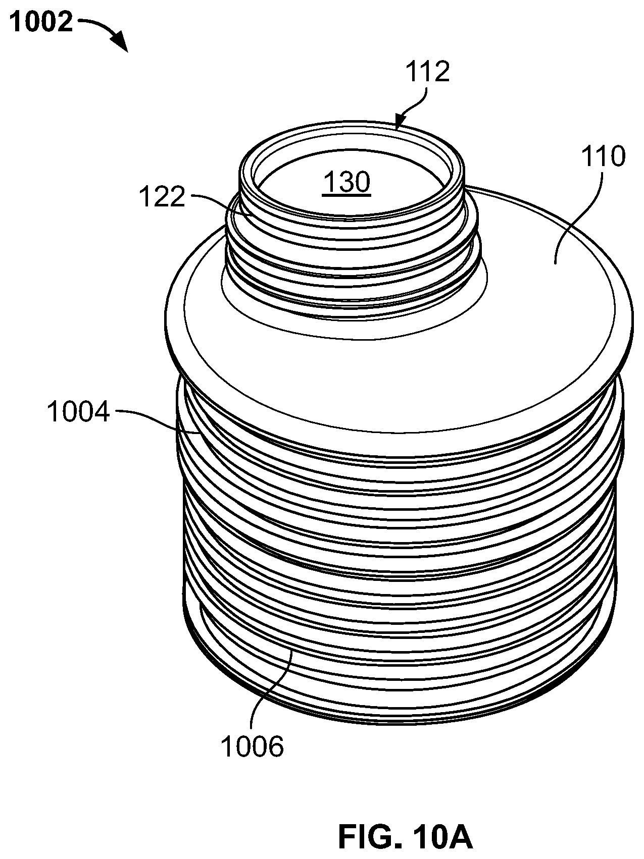Patent US11814235 Figure 10 – Container and method of forming a container