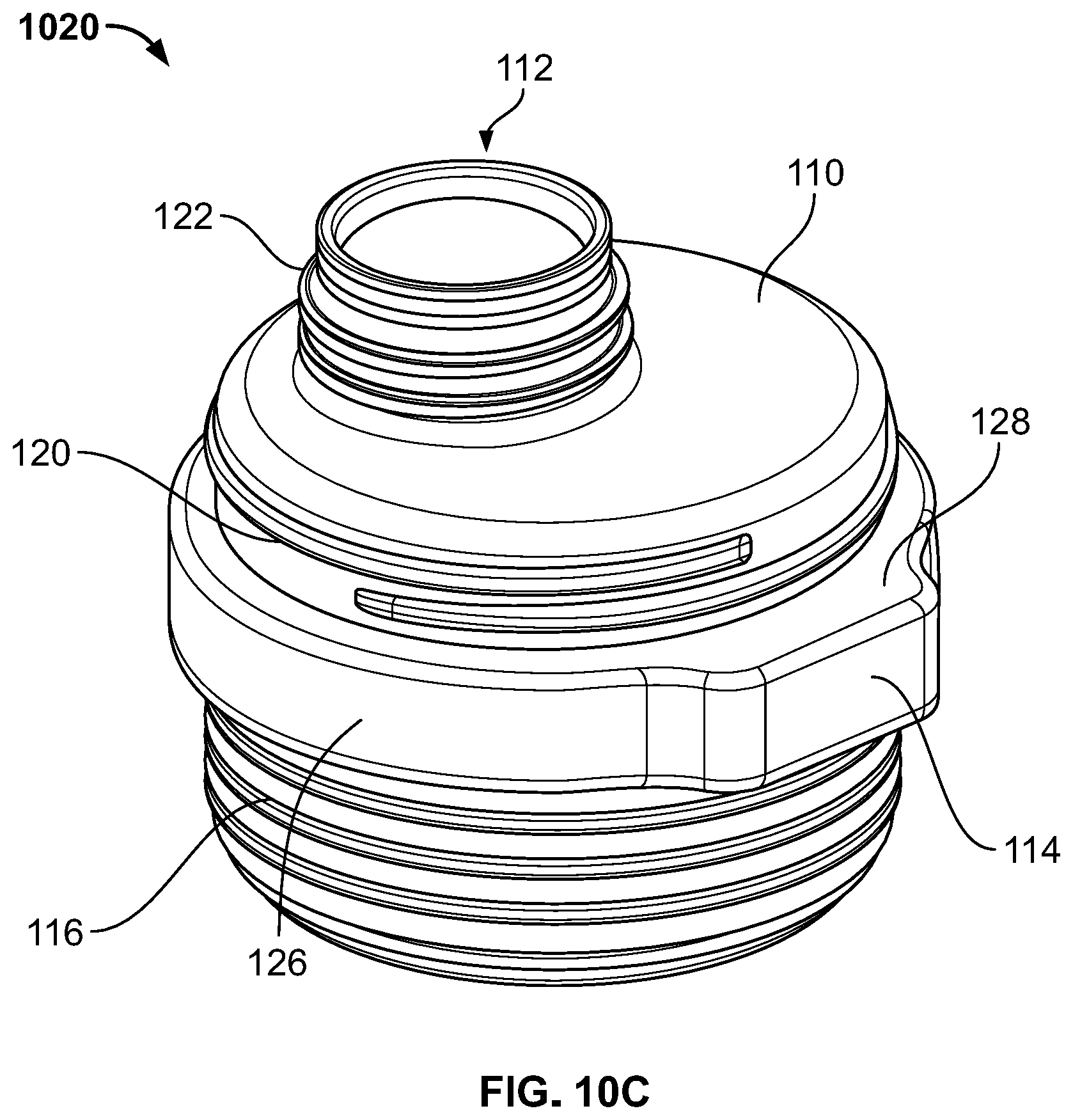 Patent US11814235 Figure 12 – Container and method of forming a container
