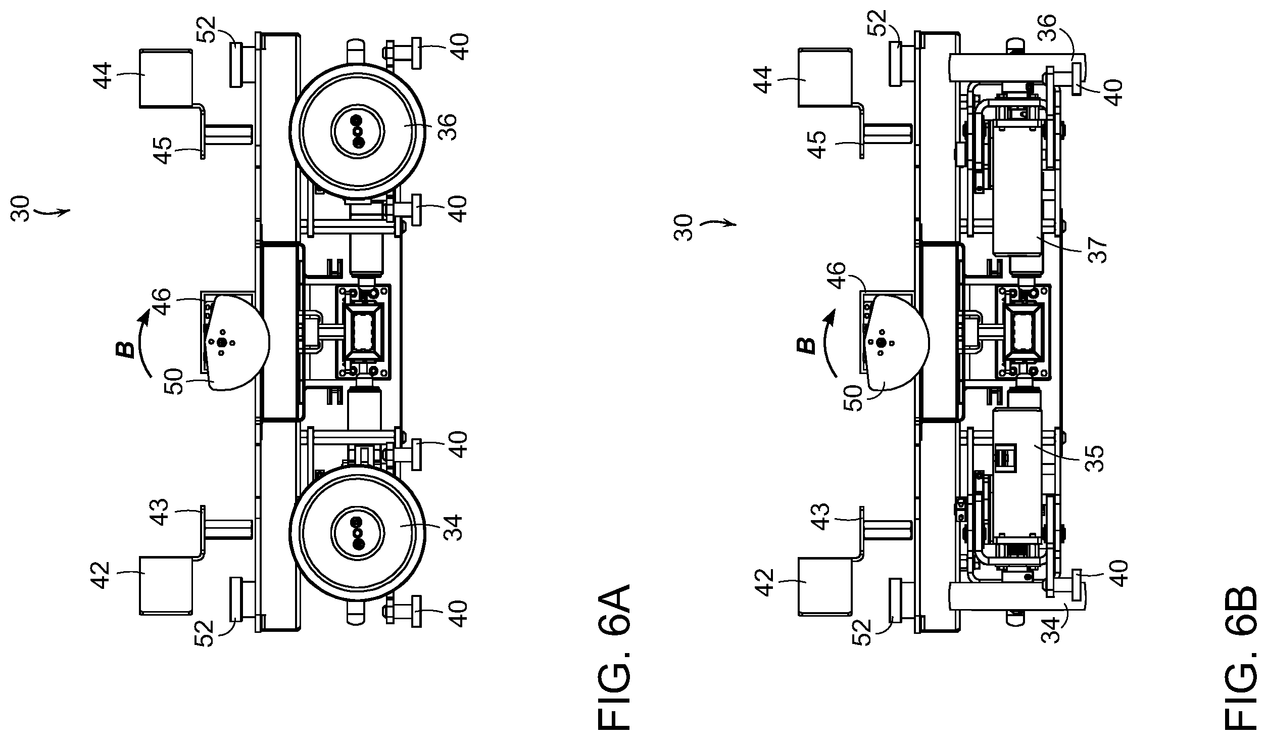 Patent US11814246 Figure 5 – Bin infeed and removal systems and methods for processing objects including mobile matrix carrier systems