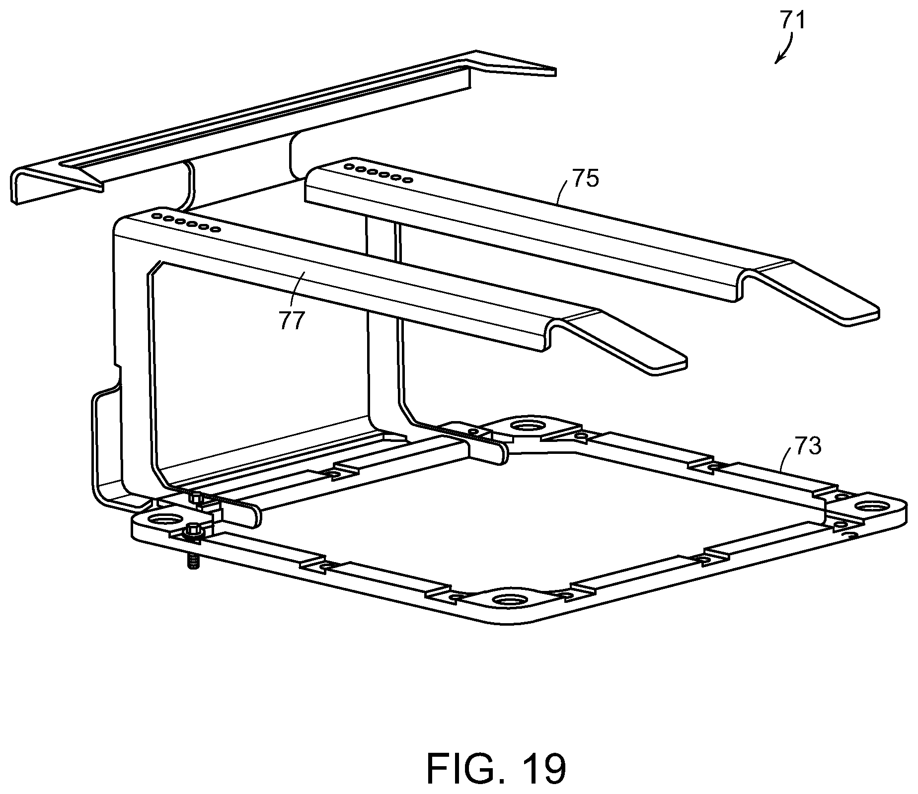Patent US11814246 Figure 17 – Bin infeed and removal systems and methods for processing objects including mobile matrix carrier systems