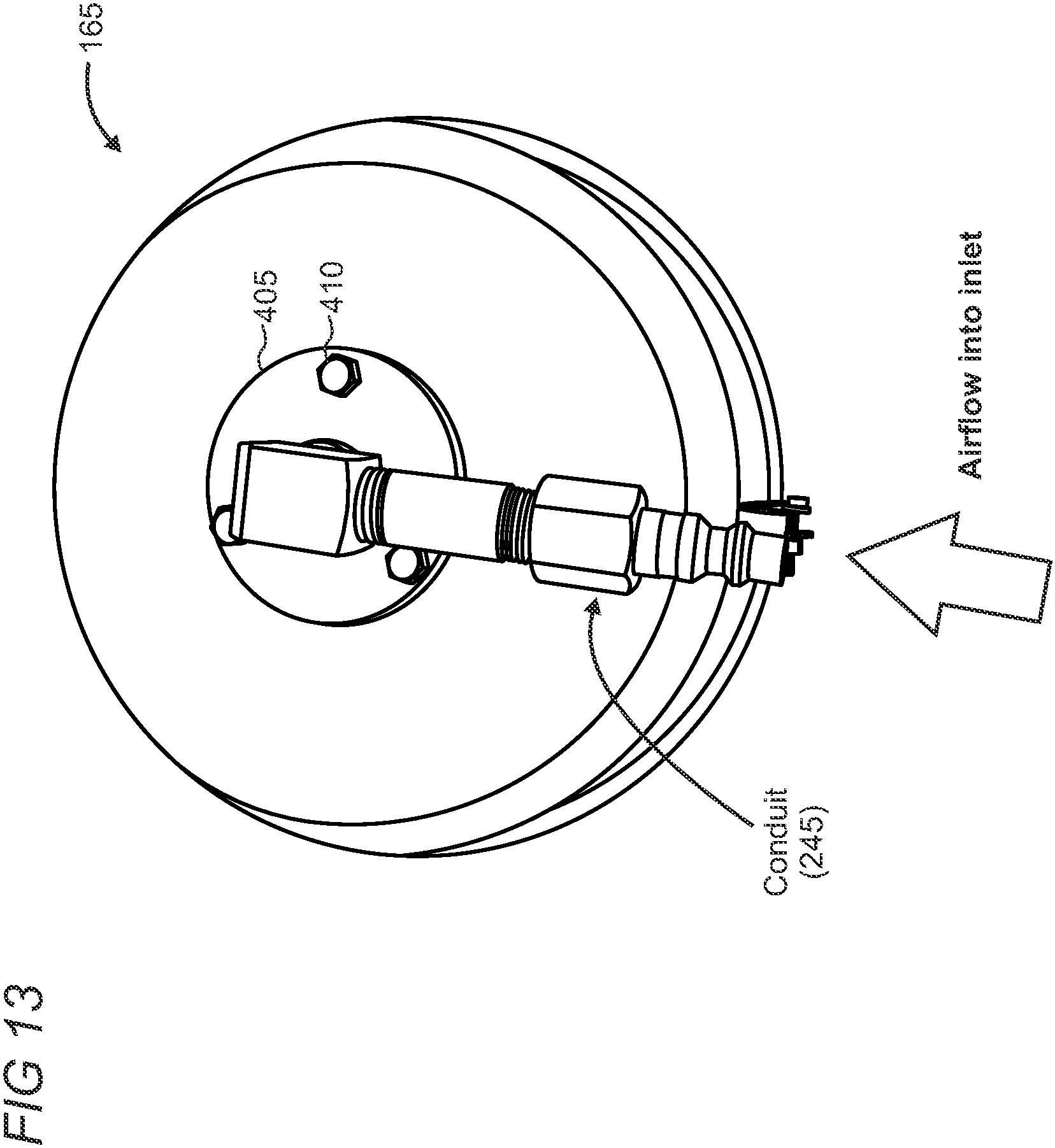 Patent US11814250 Figure 10 – Air-powered conveyor belt cleaner for small debris and particles