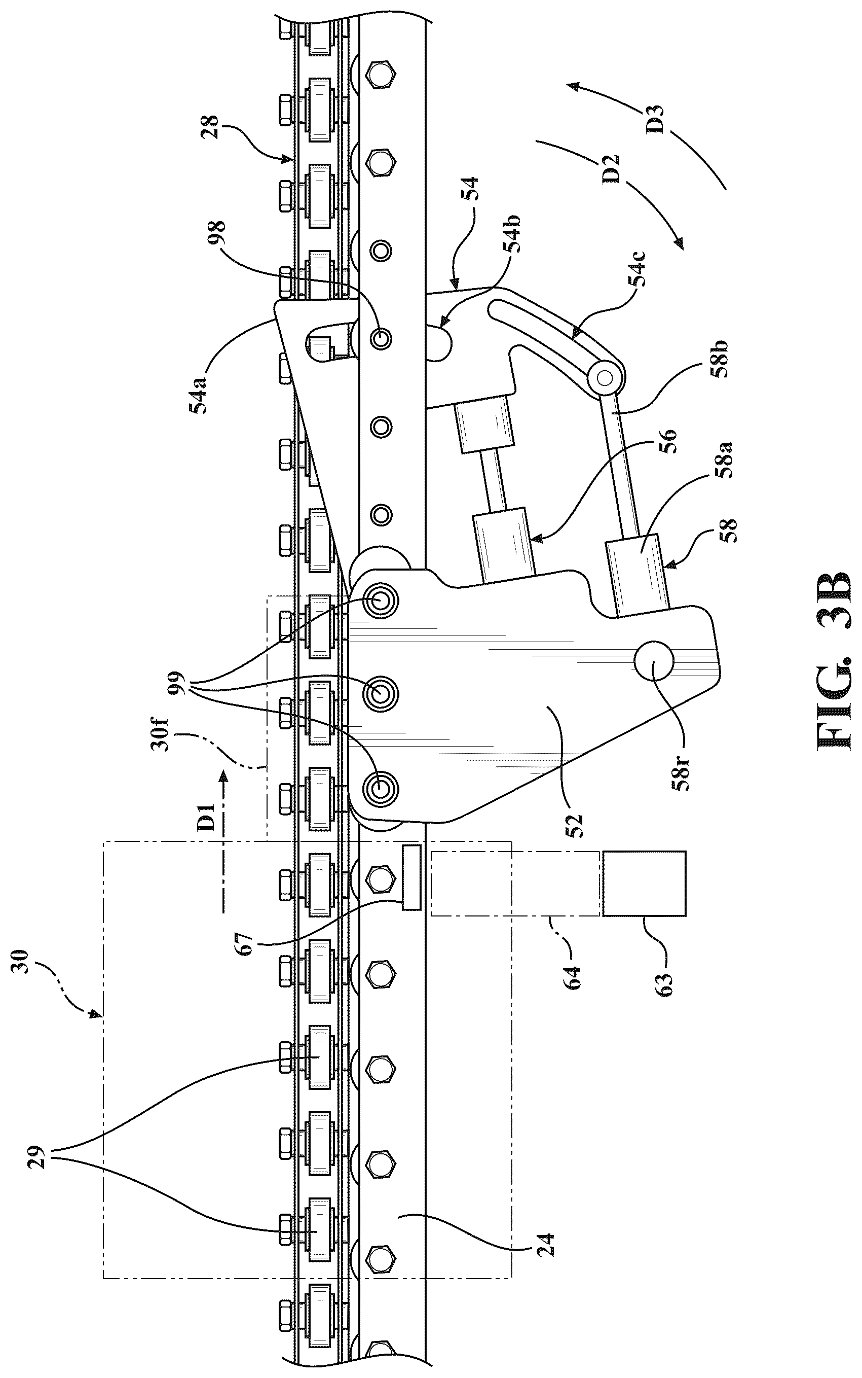 Patent US11814251 Figure 4 – Speed reducer and speed reducer system for a conveyor