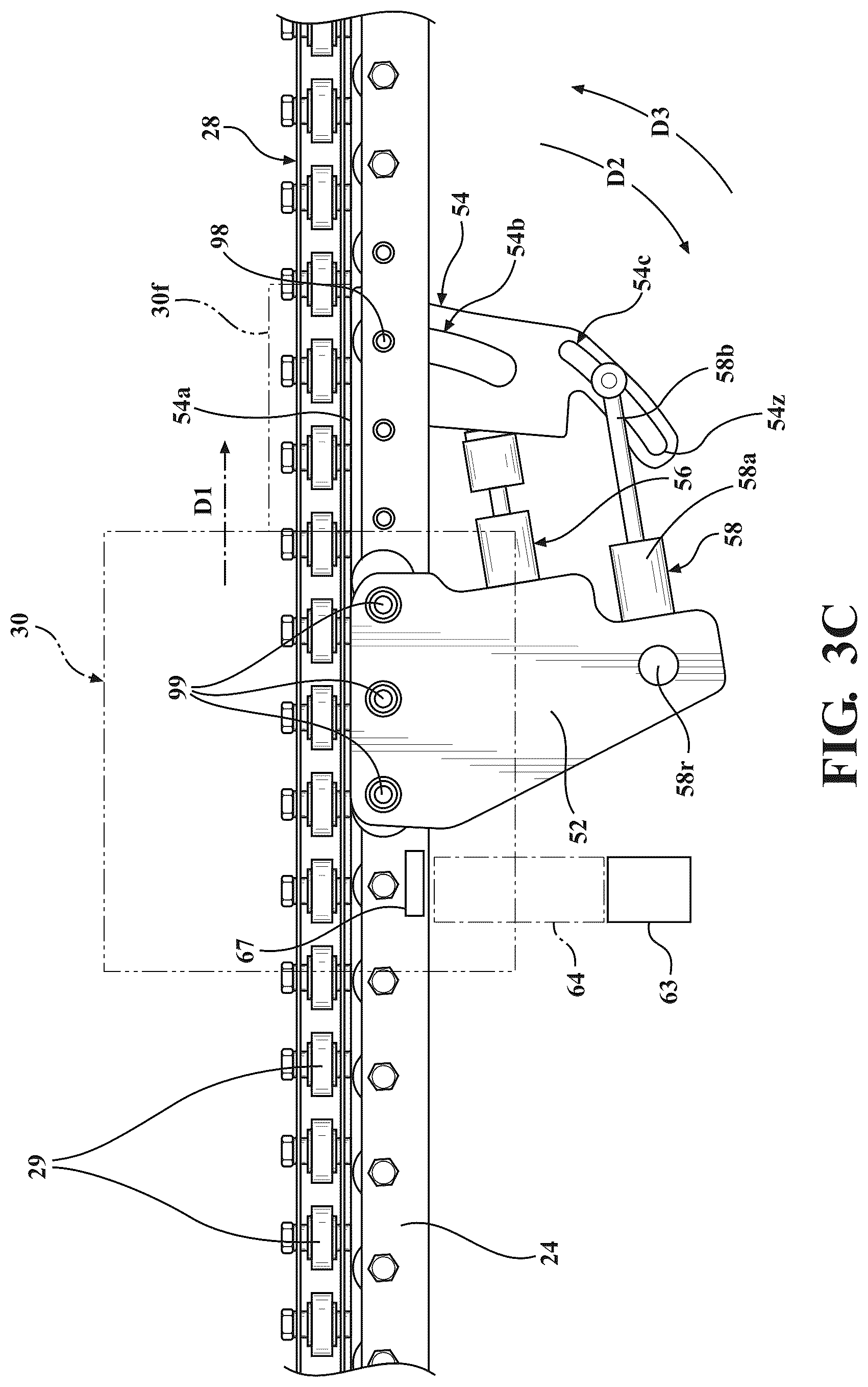 Patent US11814251 Figure 5 – Speed reducer and speed reducer system for a conveyor