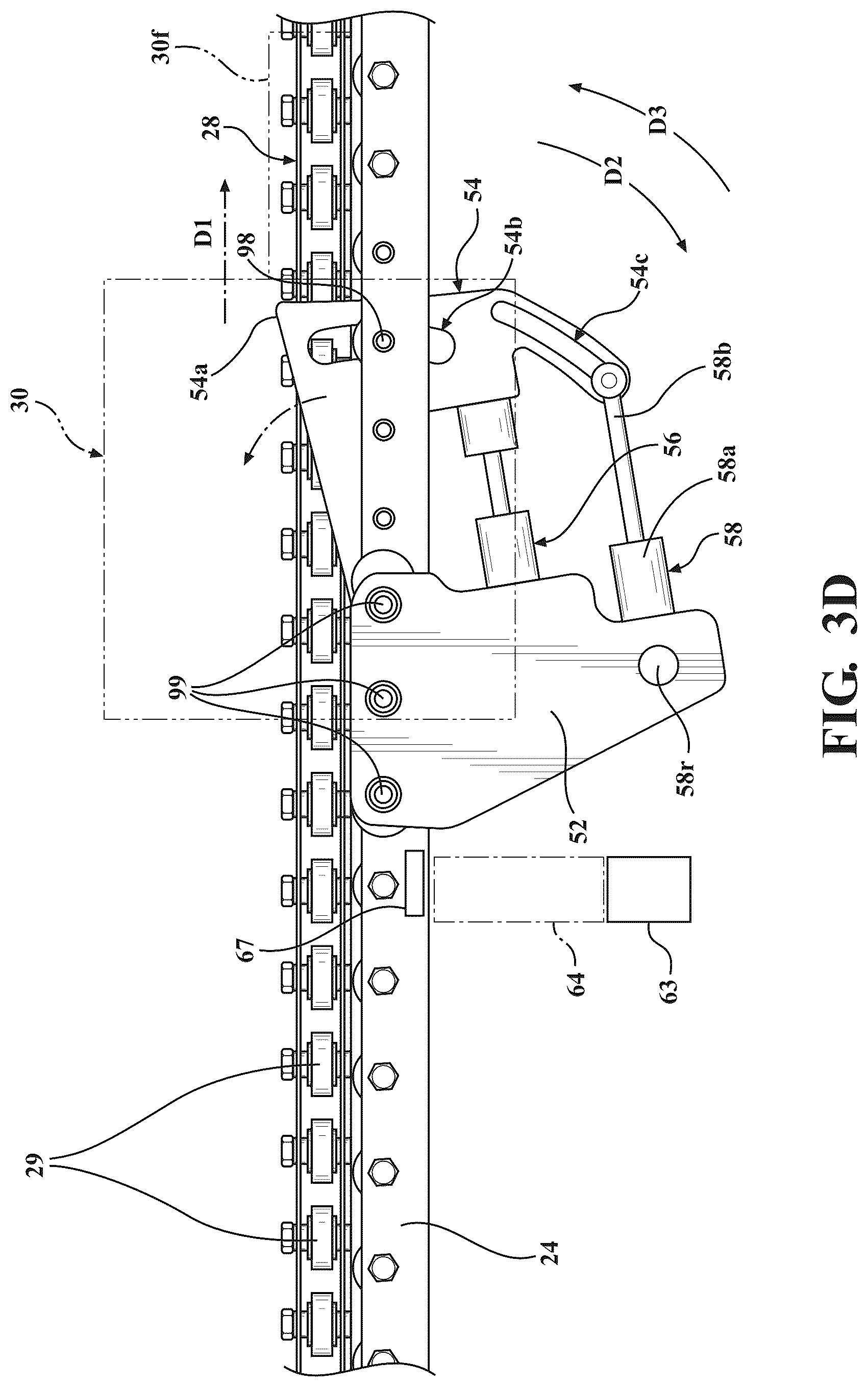Patent US11814251 Figure 6 – Speed reducer and speed reducer system for a conveyor