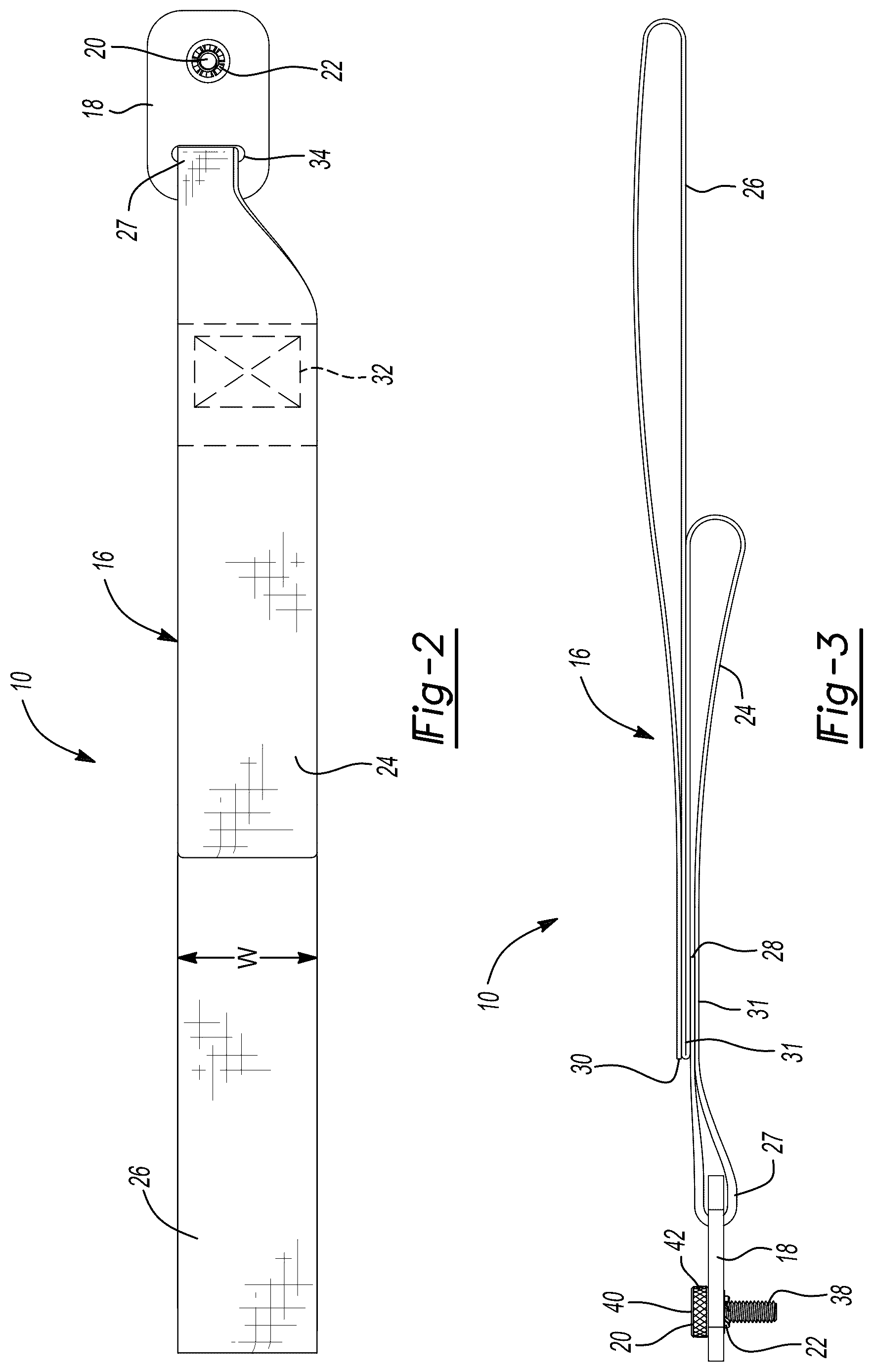 Patent US11814253 Figure 2 – Furniture handling strap