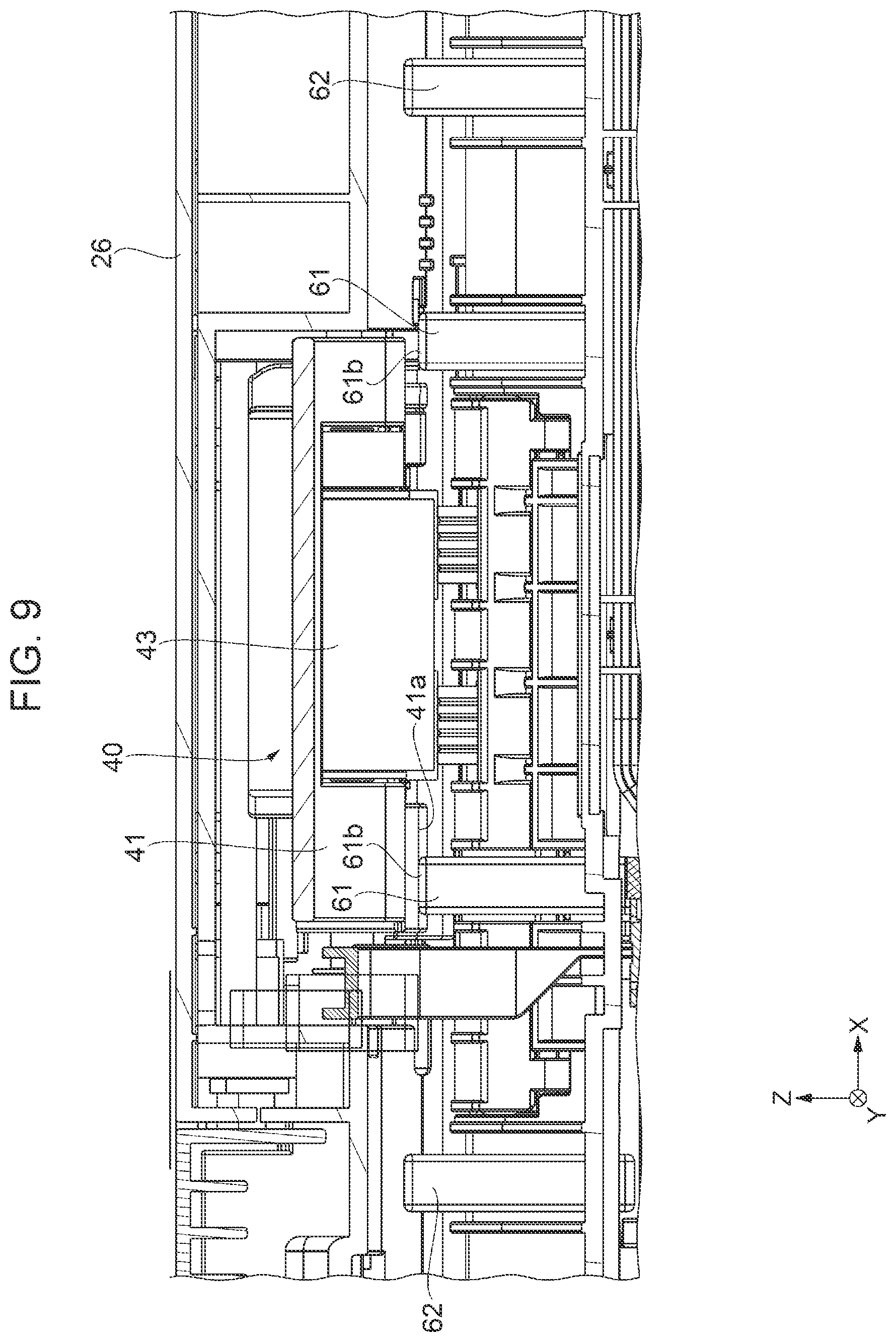 Patent US11814255 Figure 9 – Medium-transporting device and image reading apparatus