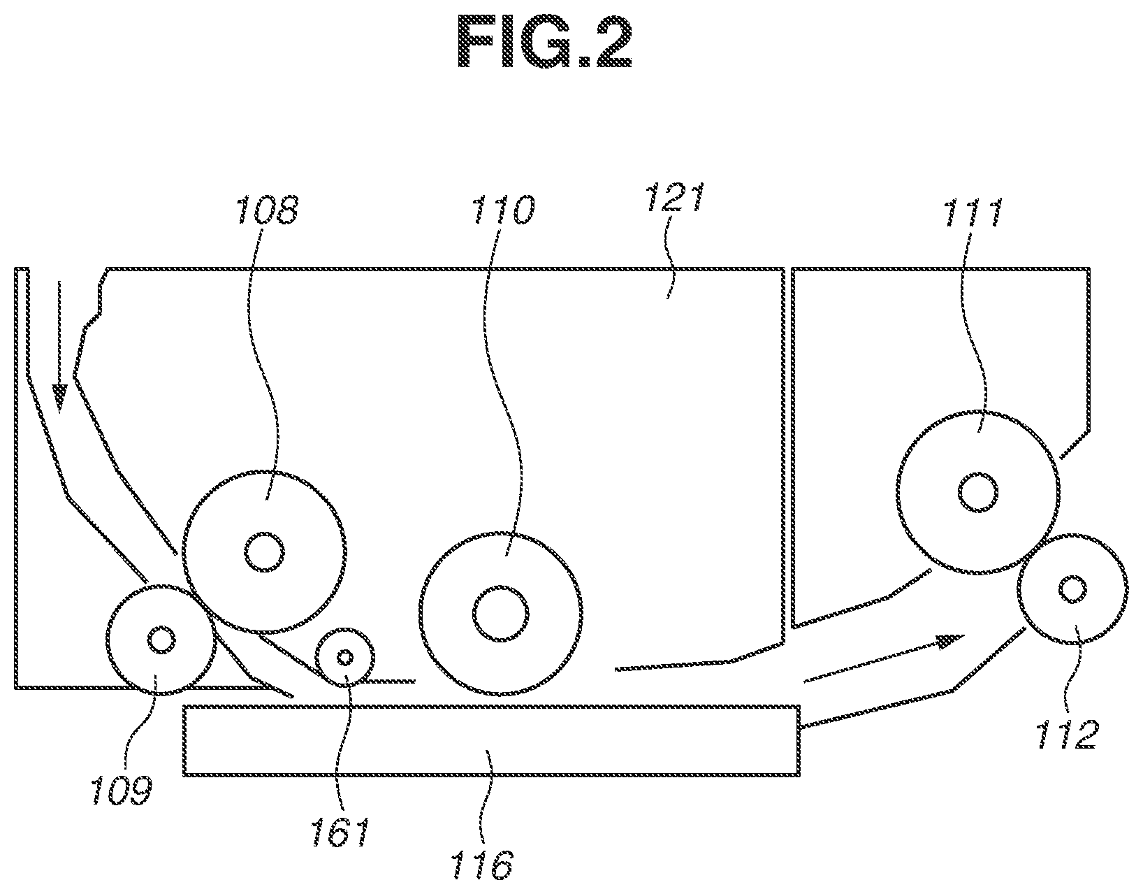 Patent US11814259 Figure 2 – Sheet conveyance apparatus and image scanning apparatus