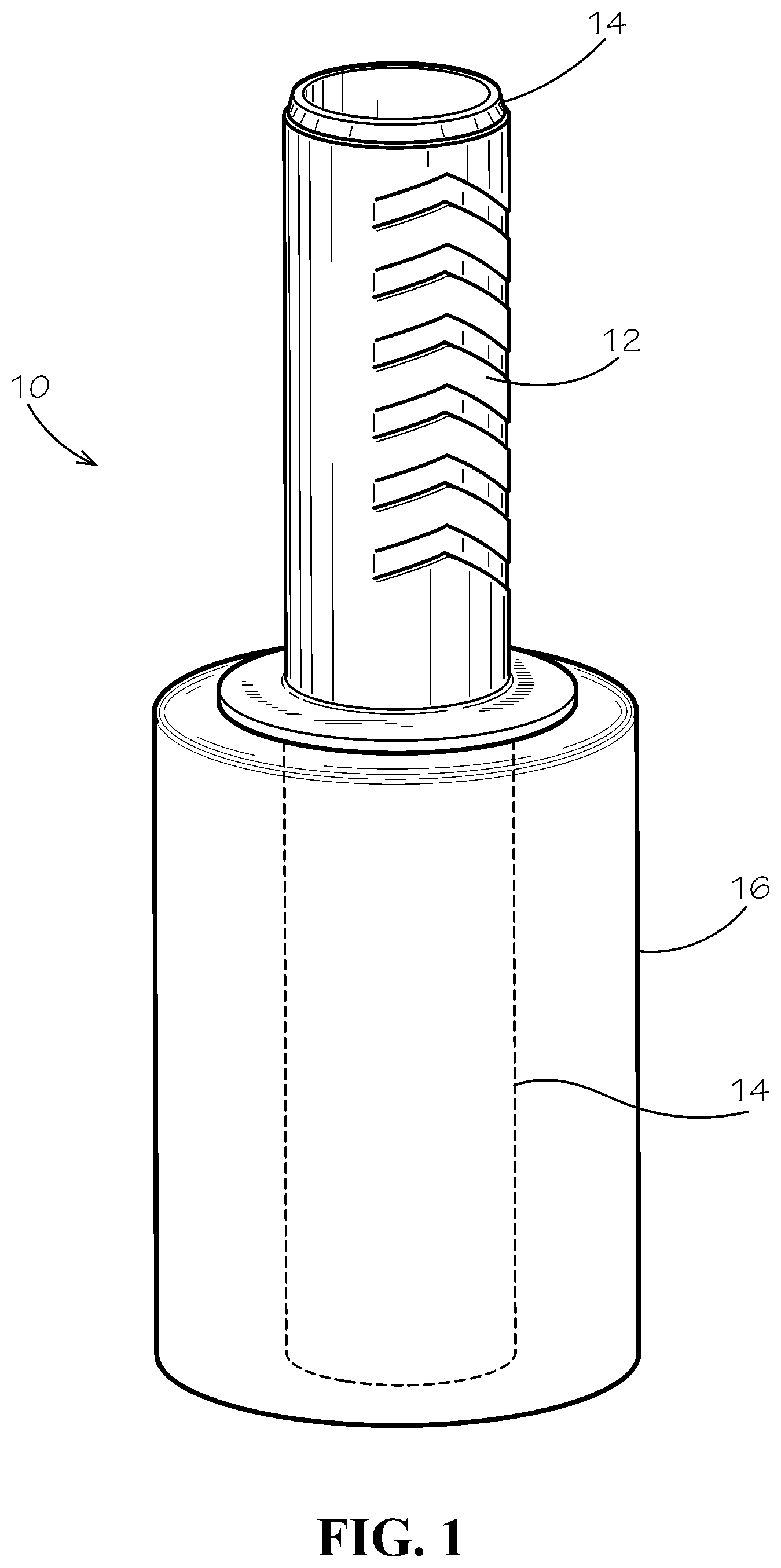 Patent US11814261 Figure 1 – Wrap dispenser