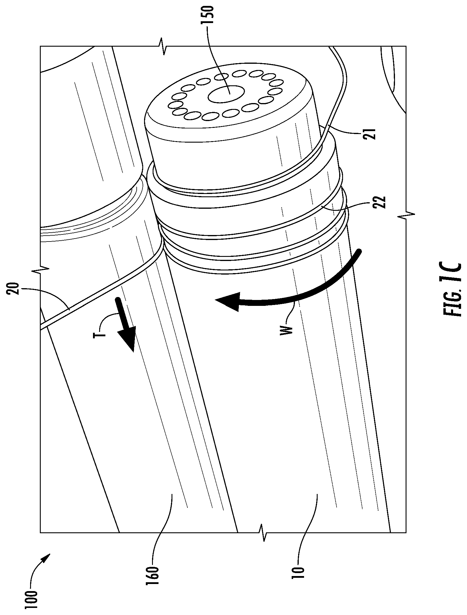 Patent US11814262 Figure 3 – Yarn carrier tubes
