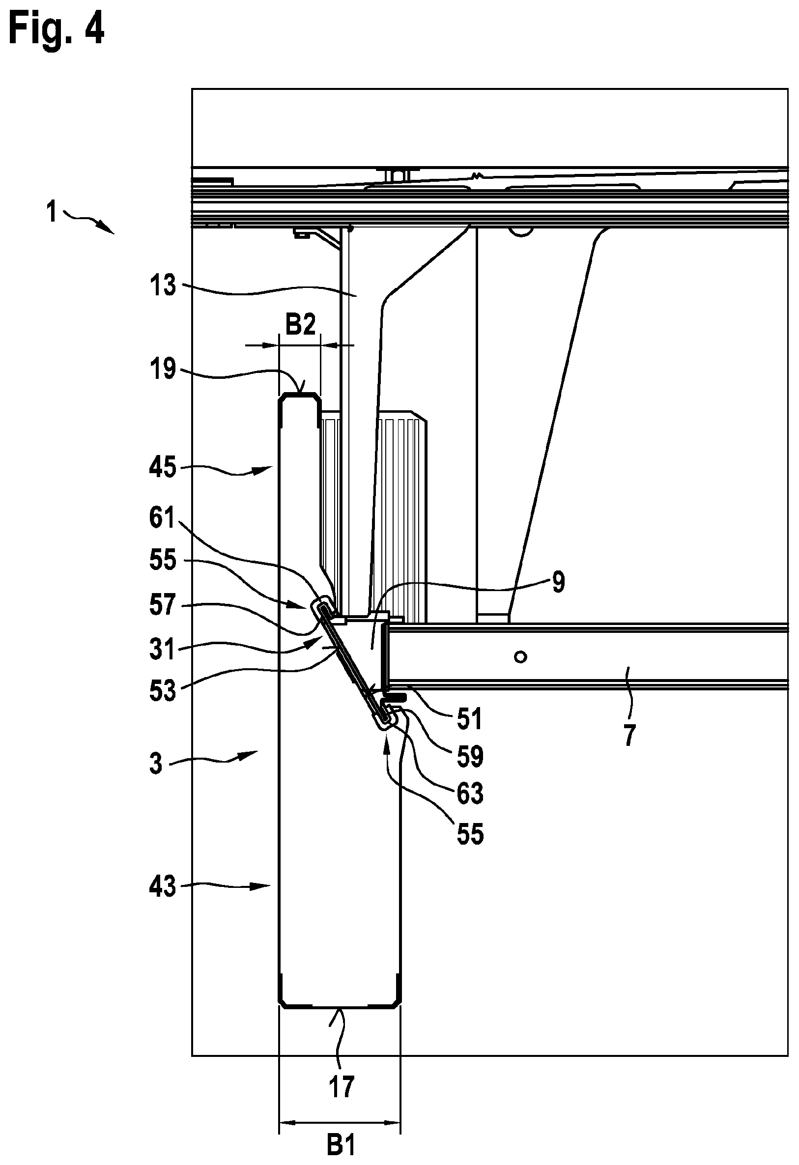 Patent US11814263 Figure 4 – Counterweight for an elevator system and elevator system equipped with the counterweight