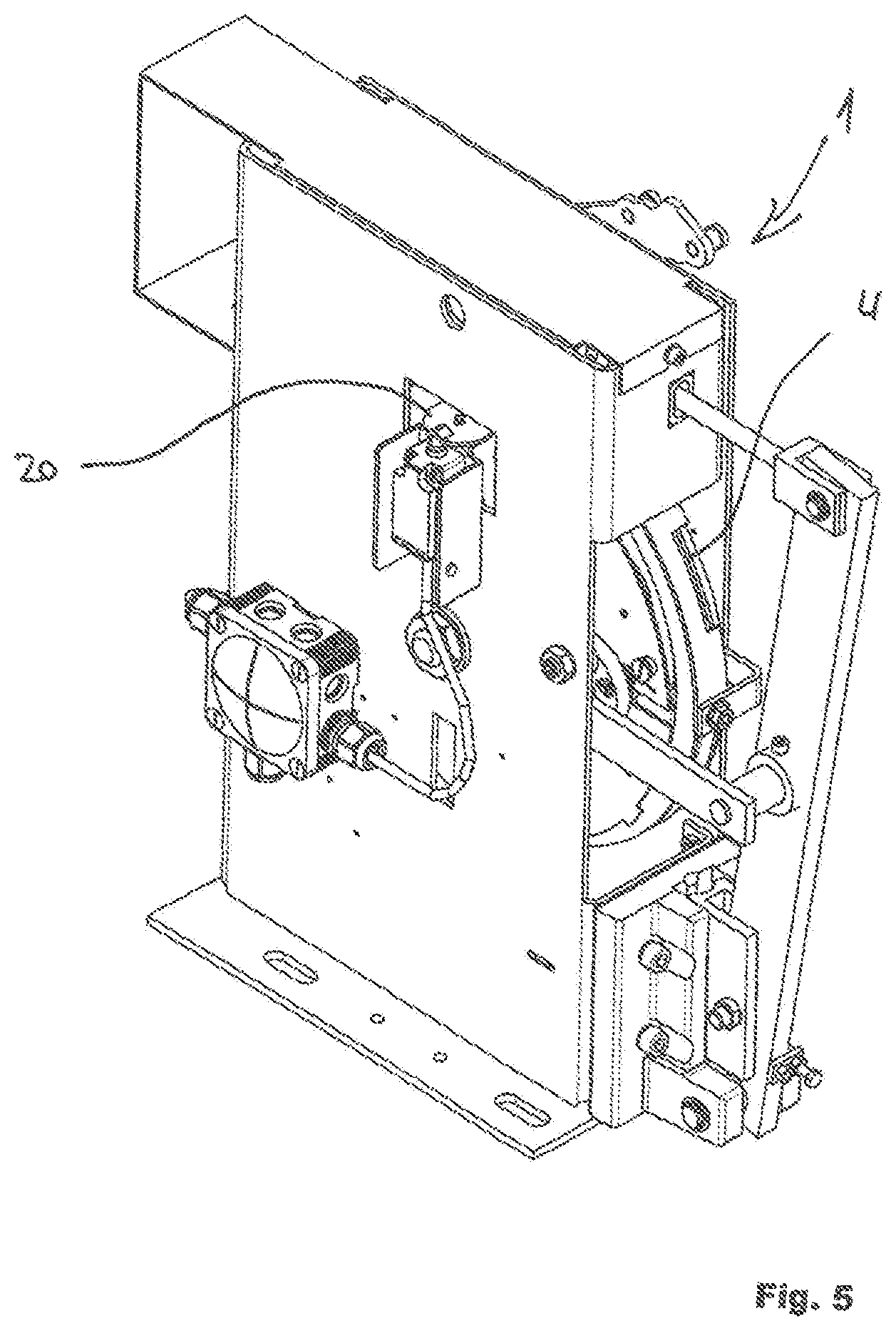 Patent US11814265 Figure 6 – Speed limiter for a lifting gear having brake actuated by centrifugal force