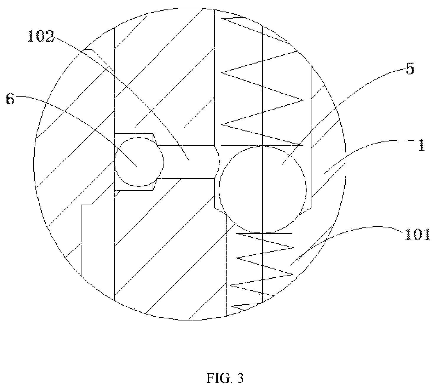 Patent US11814272 Figure 3 – Jack with double high-pressure structure