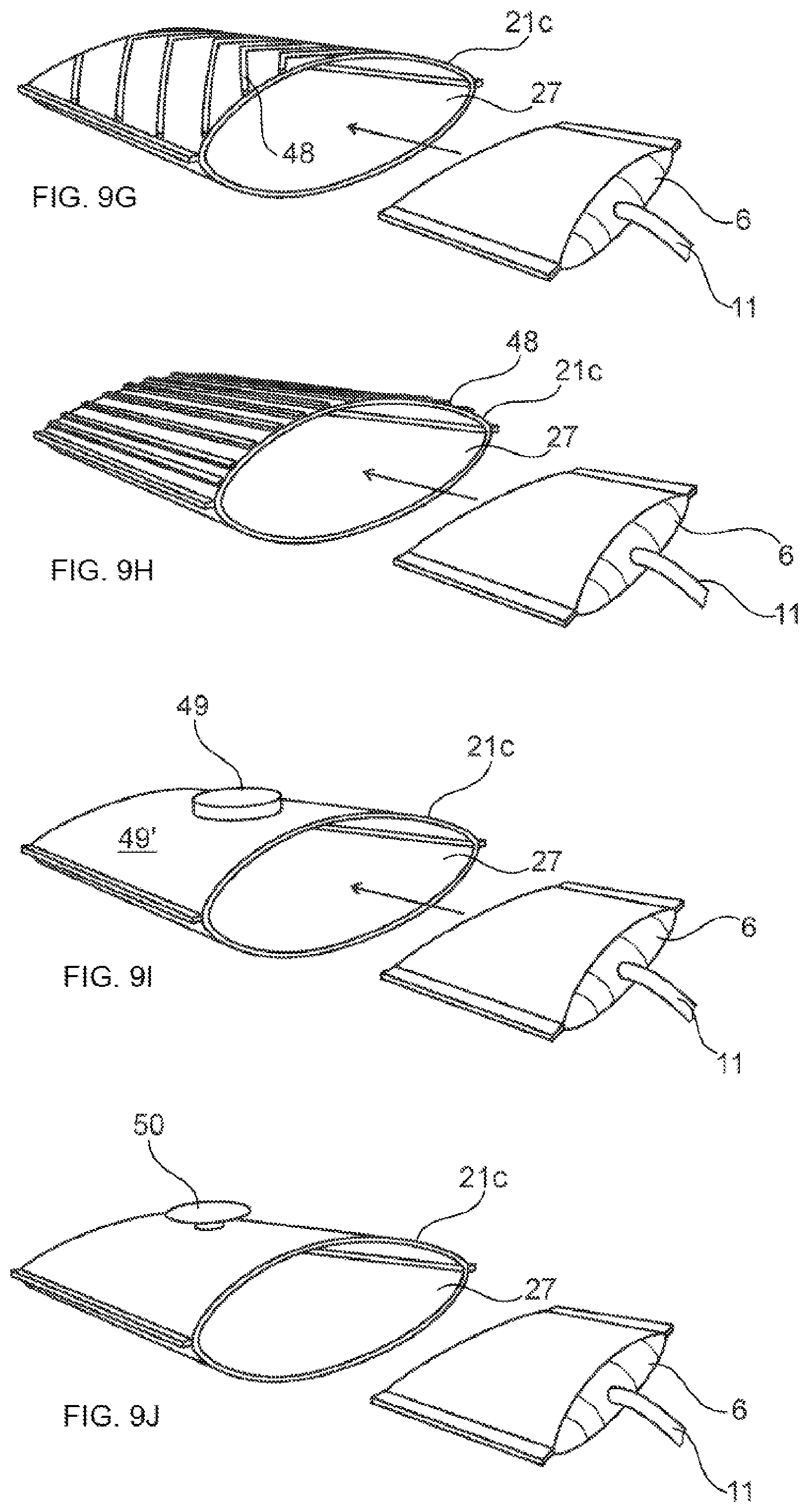 Patent US11814273 Figure 11 – Device for positioning an object relatively to a support by an inflatable air cushion member in combination with a support block