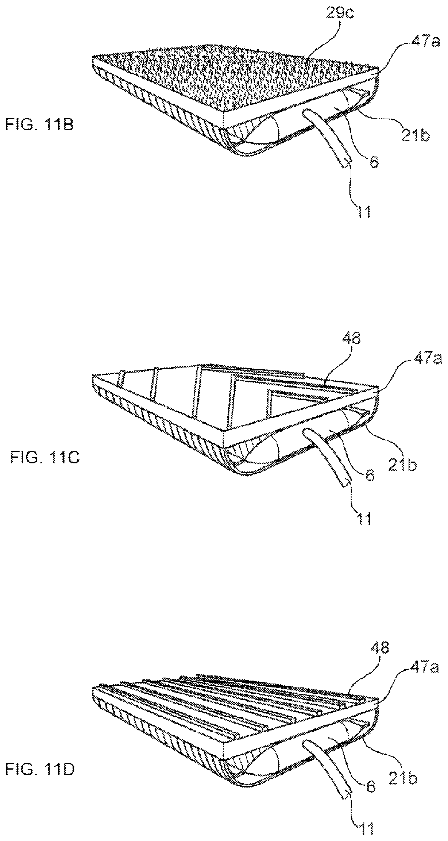 Patent US11814273 Figure 16 – Device for positioning an object relatively to a support by an inflatable air cushion member in combination with a support block