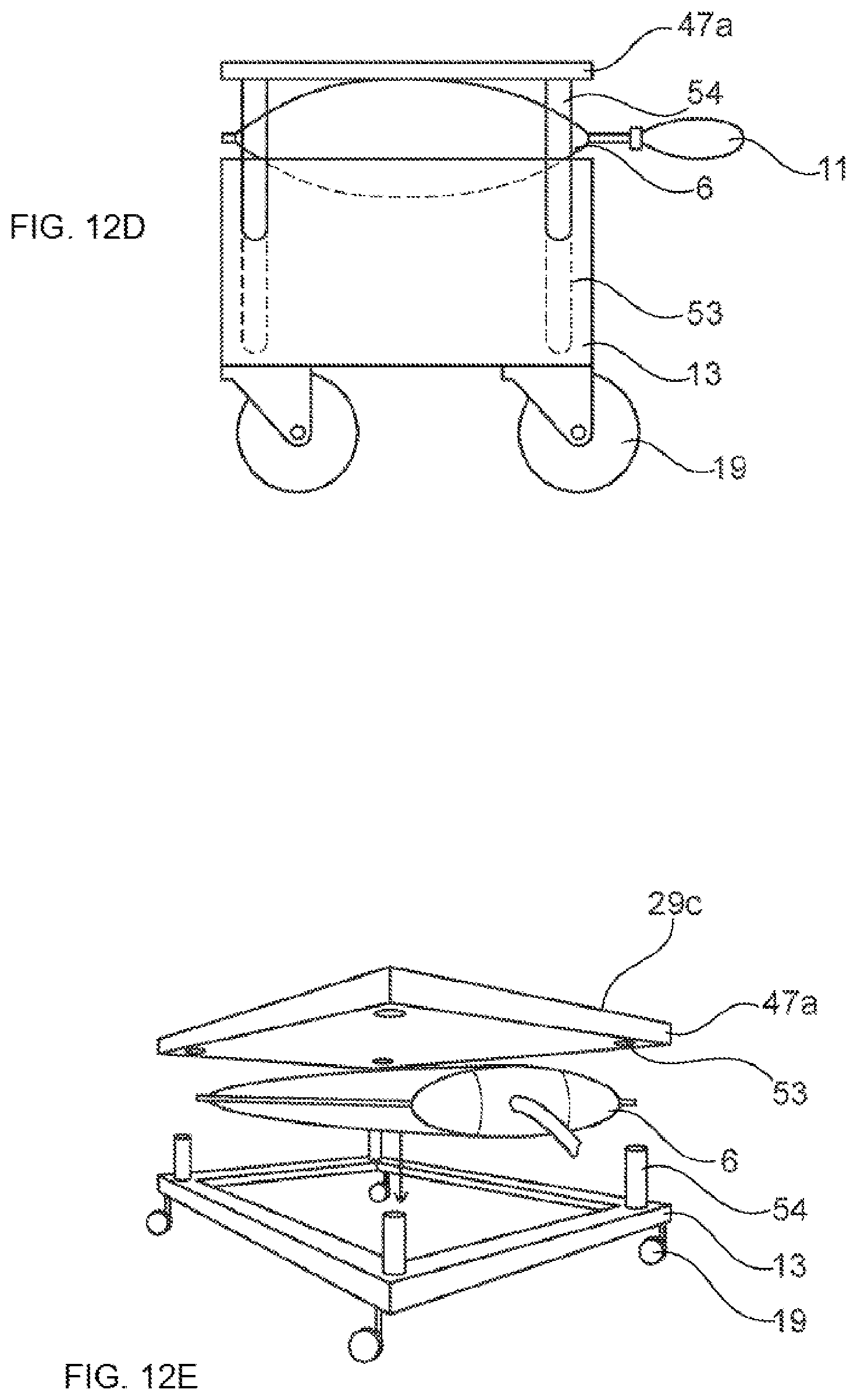 Patent US11814273 Figure 19 – Device for positioning an object relatively to a support by an inflatable air cushion member in combination with a support block
