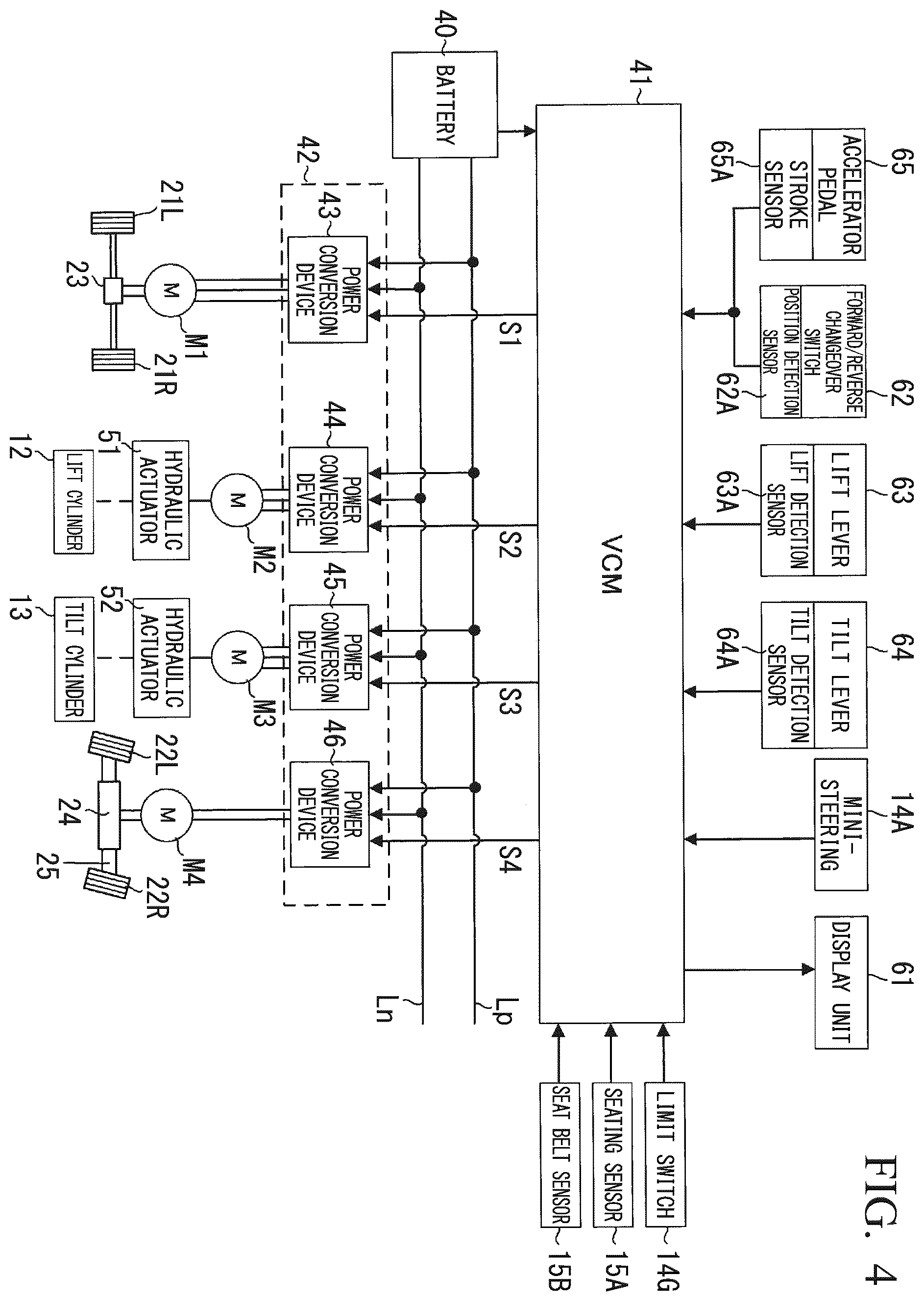 Patent US11814274 Figure 4 – Forklift