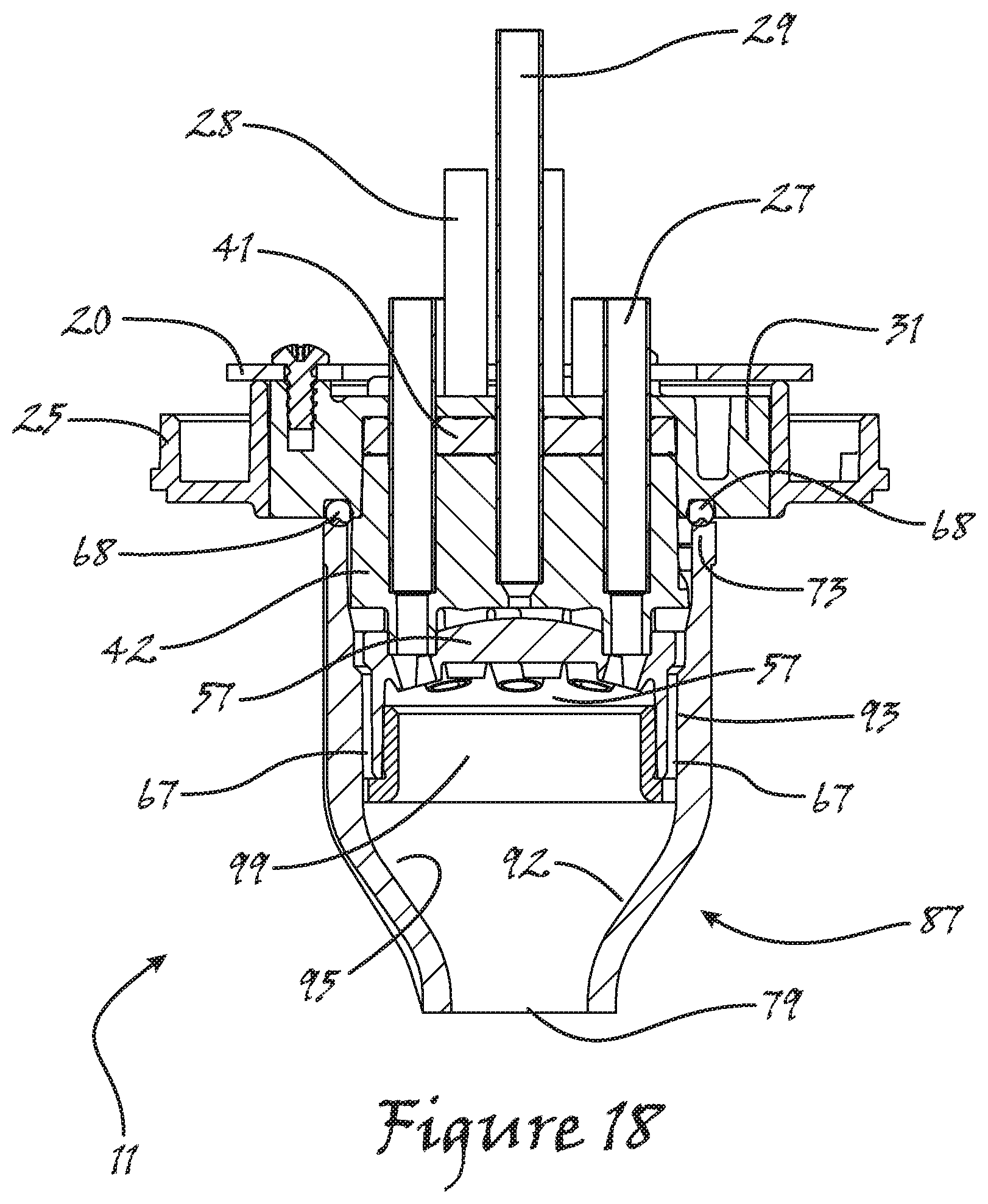 Patent US11814278 Figure 9 – Methods and apparatus for post-mix drink dispensing