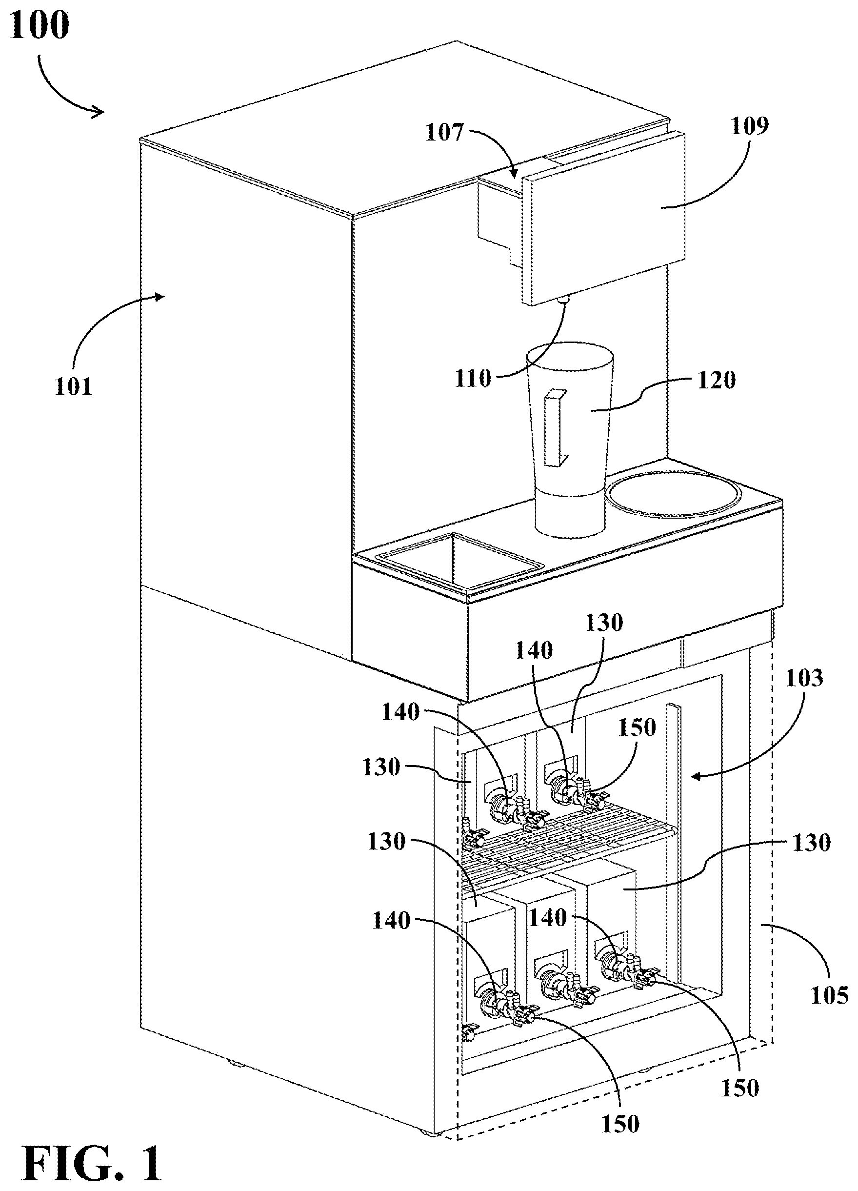 Patent US11814280 Figure 1 – Dual-mode fluid connector capable of being switched between different operating modes