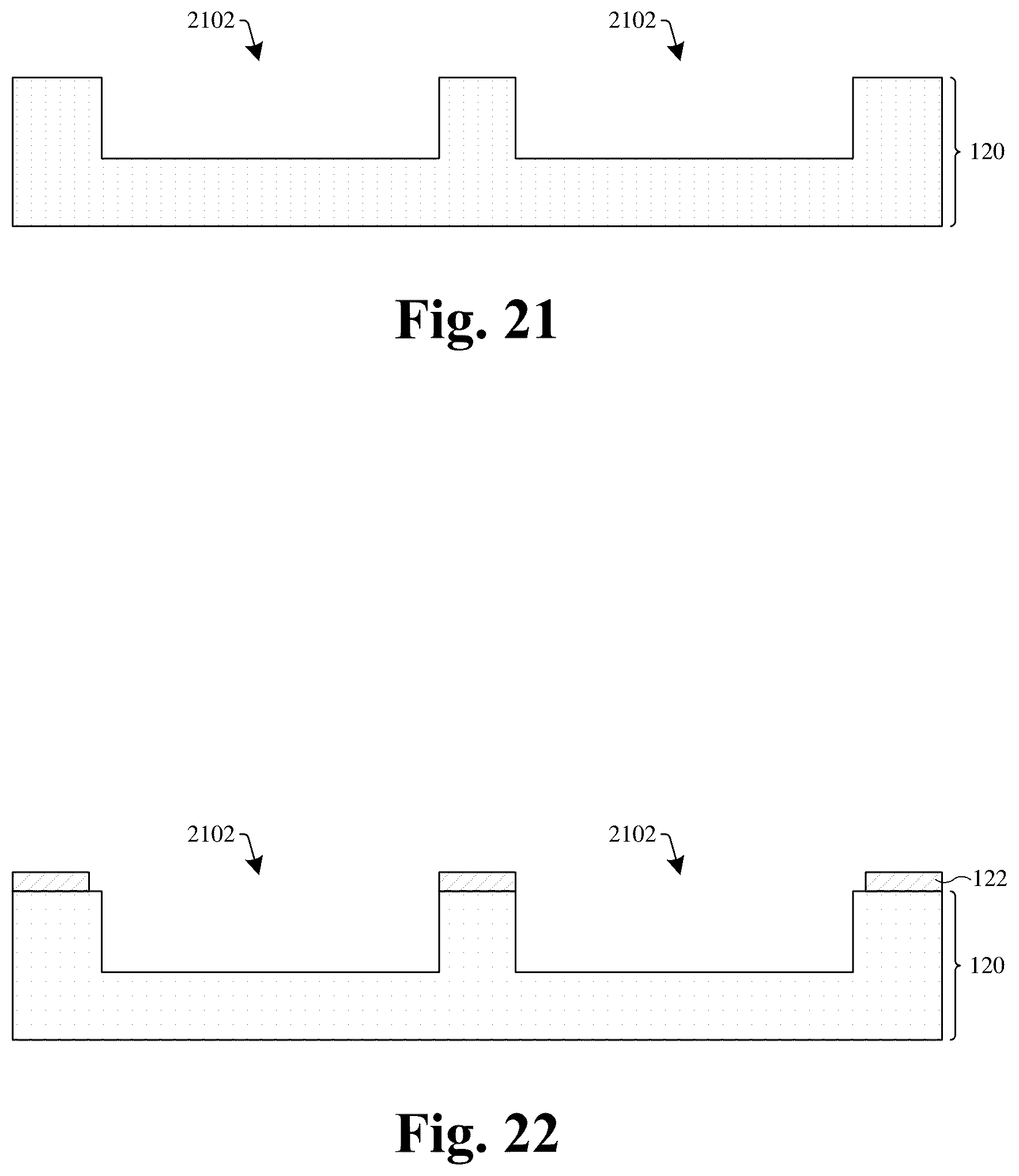 Patent US11814283 Figure 12 – Microelectromechanical systems device having a mechanically robust anti-stiction/outgassing structure