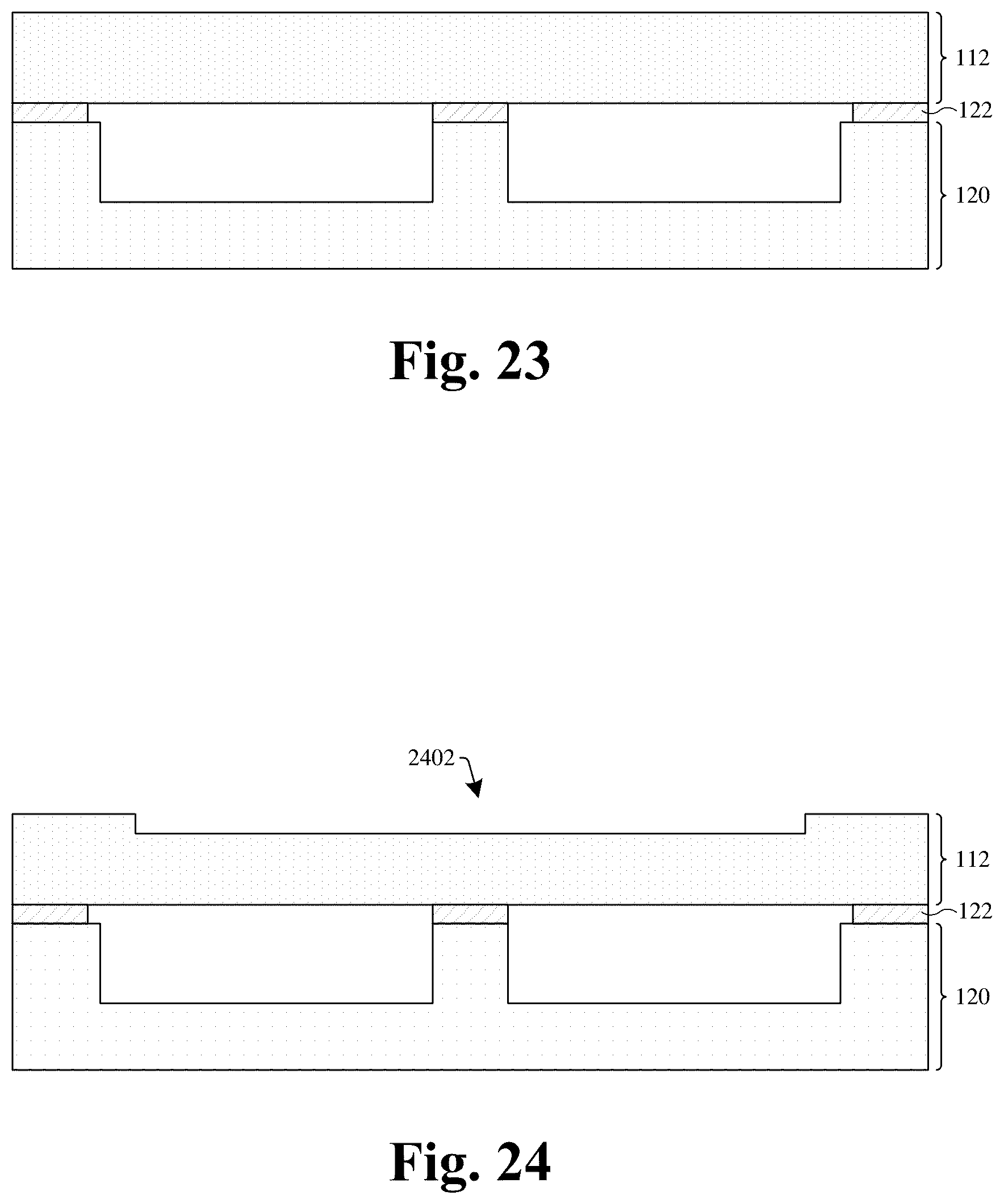 Patent US11814283 Figure 13 – Microelectromechanical systems device having a mechanically robust anti-stiction/outgassing structure