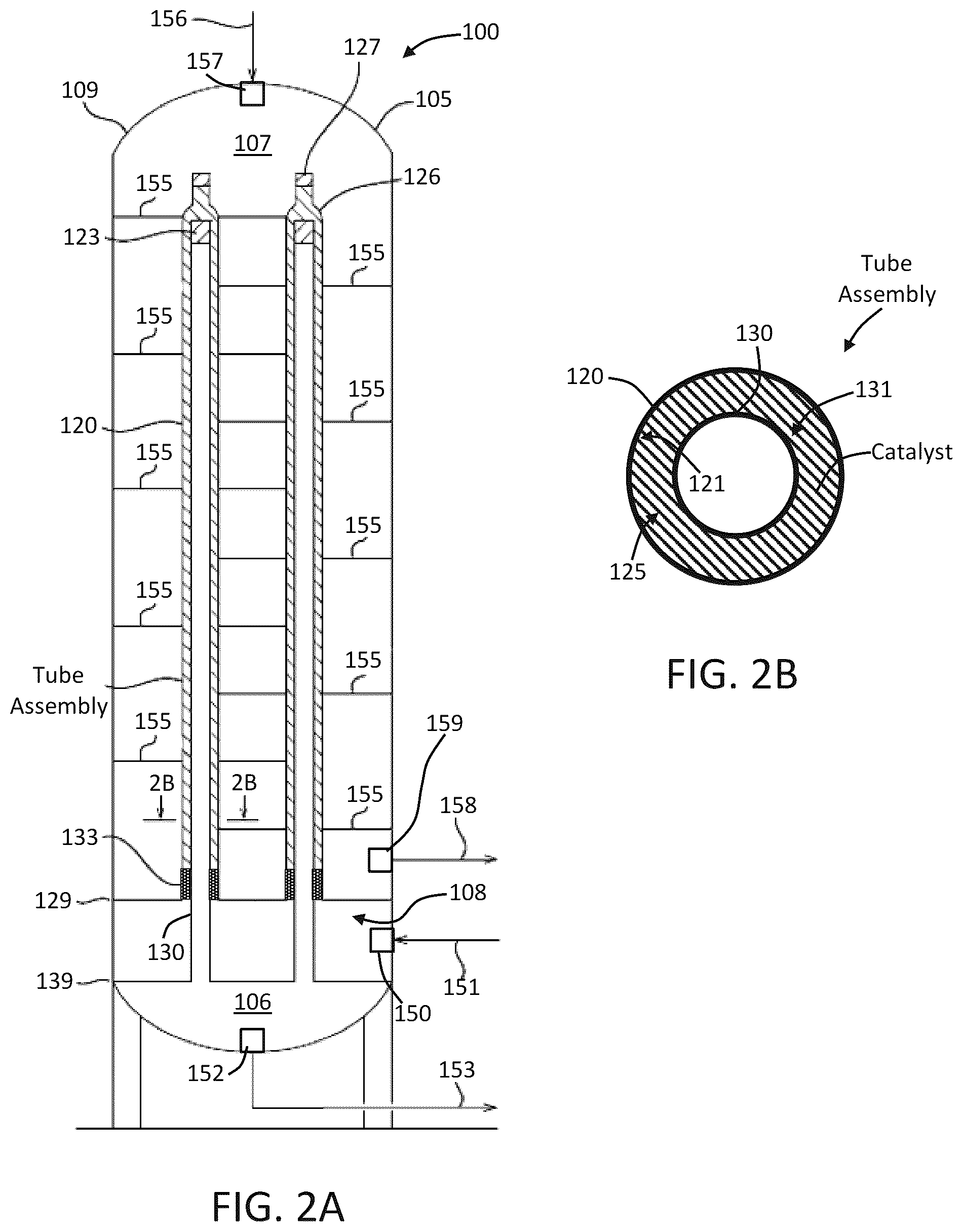 Patent US11814288 Figure 2 – Oxy-fuel heated hydrogen production process
