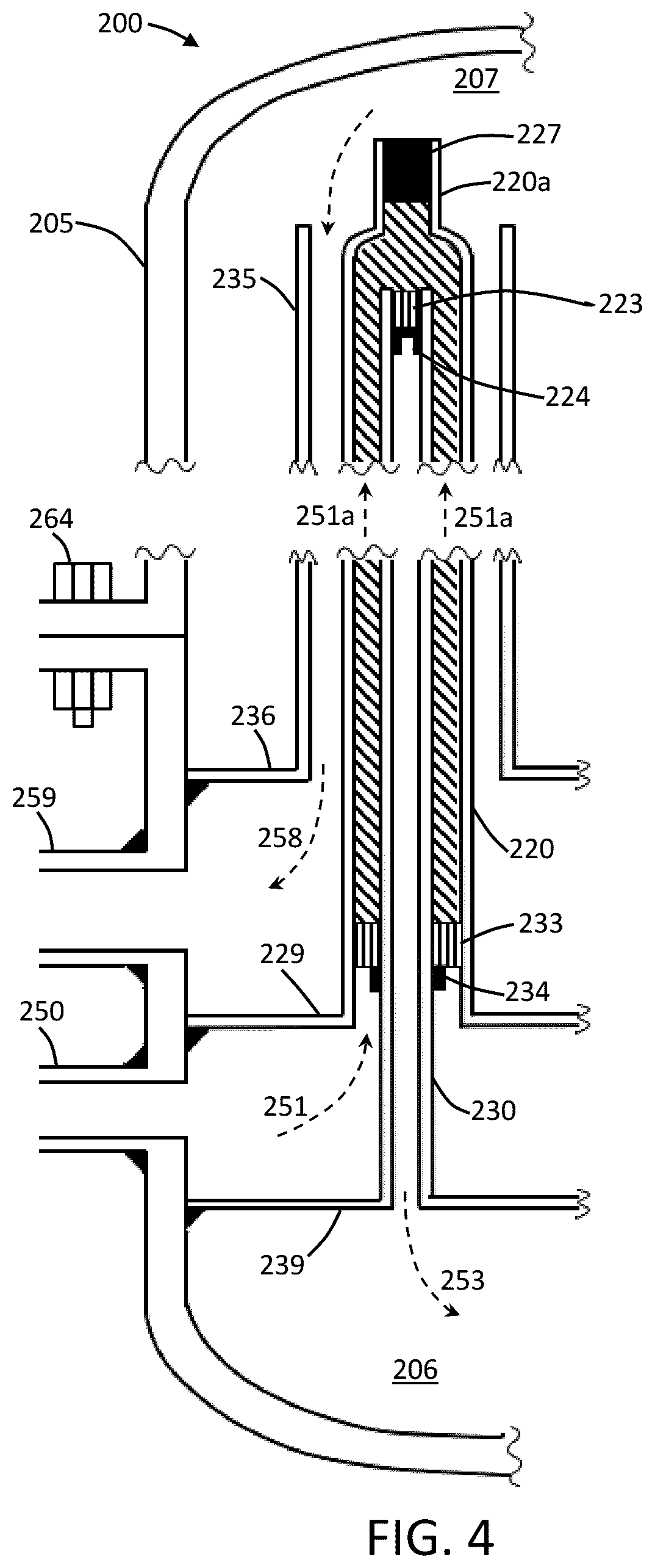 Patent US11814288 Figure 4 – Oxy-fuel heated hydrogen production process