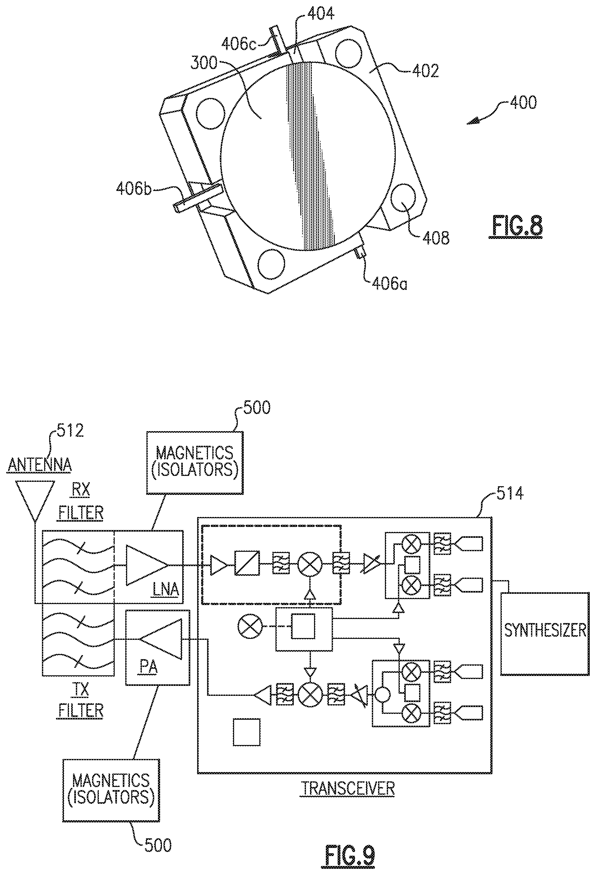 Patent US11814301 Figure 9 – Temperature insensitive dielectric constant garnets