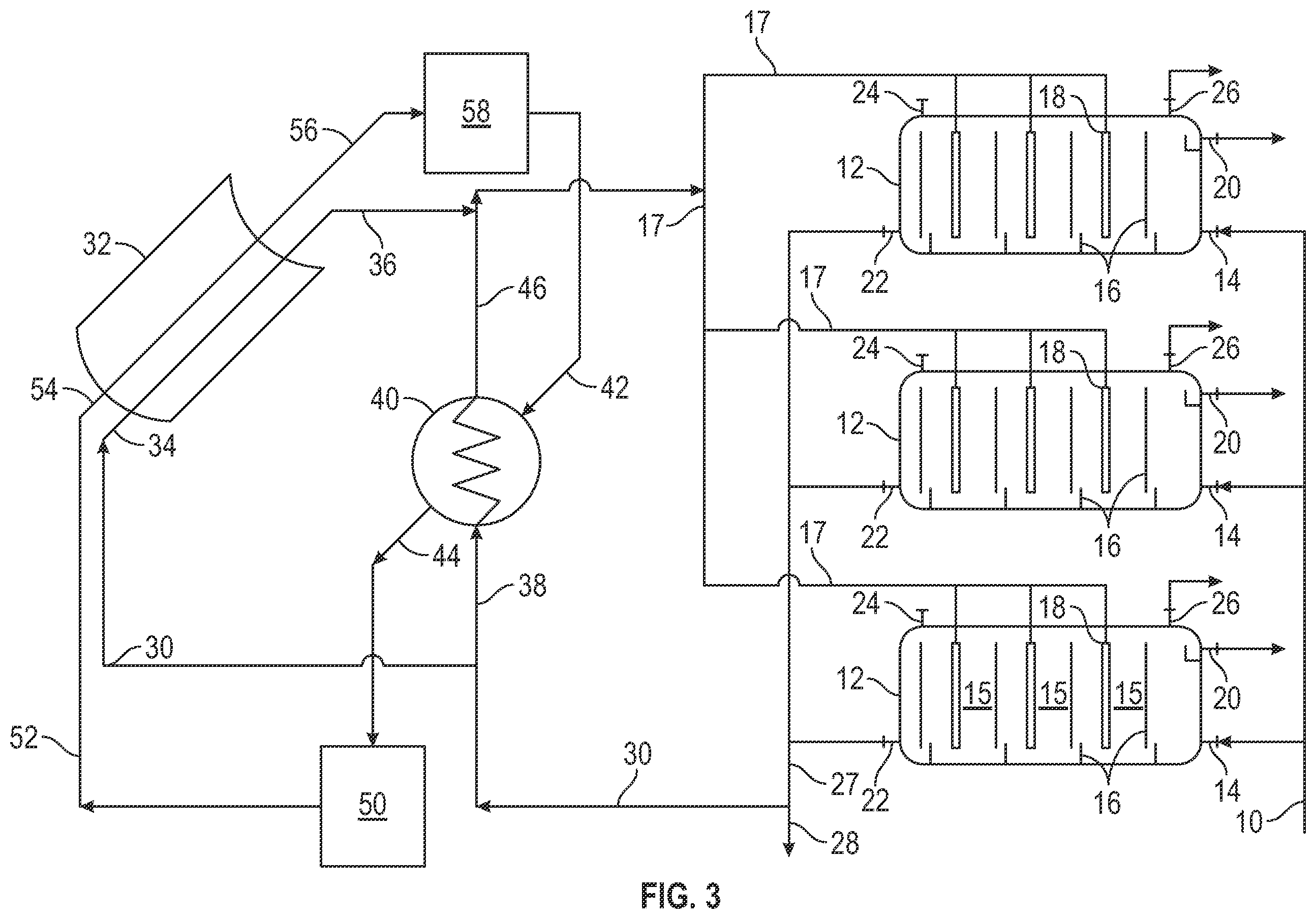 Patent US11814303 Figure 3 – Utilizing concentrated solar power for water-oil separation