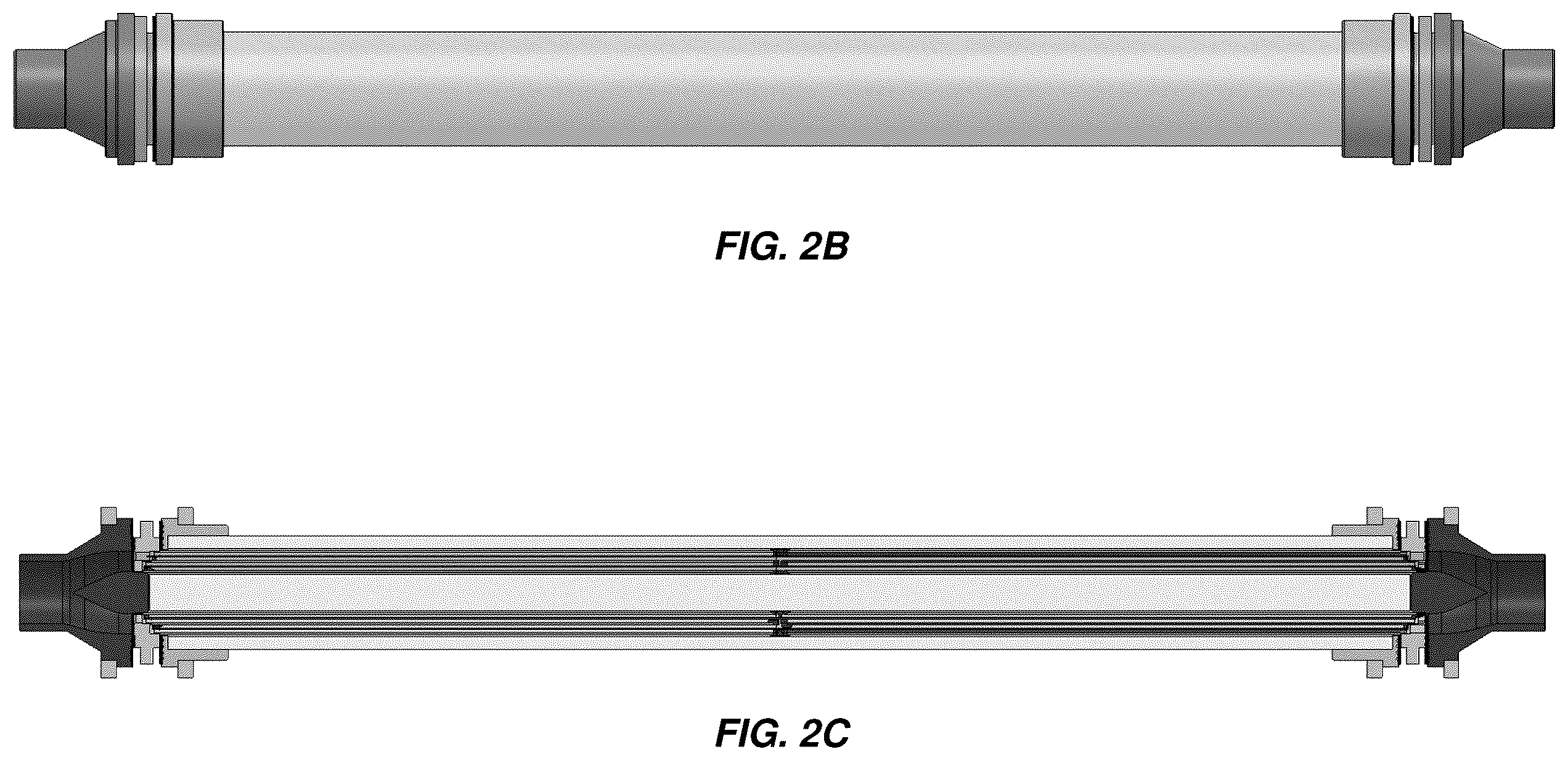Patent US11814305 Figure 4 – Electrochlorination system configurations for the generation of high product strength solutions