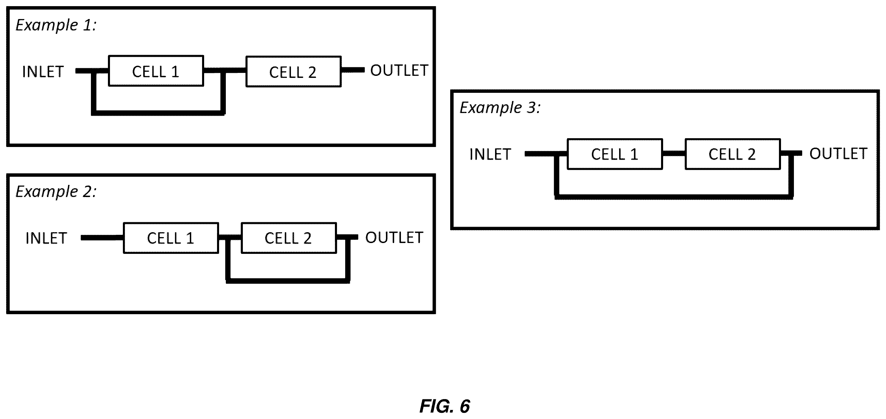 Patent US11814305 Figure 8 – Electrochlorination system configurations for the generation of high product strength solutions
