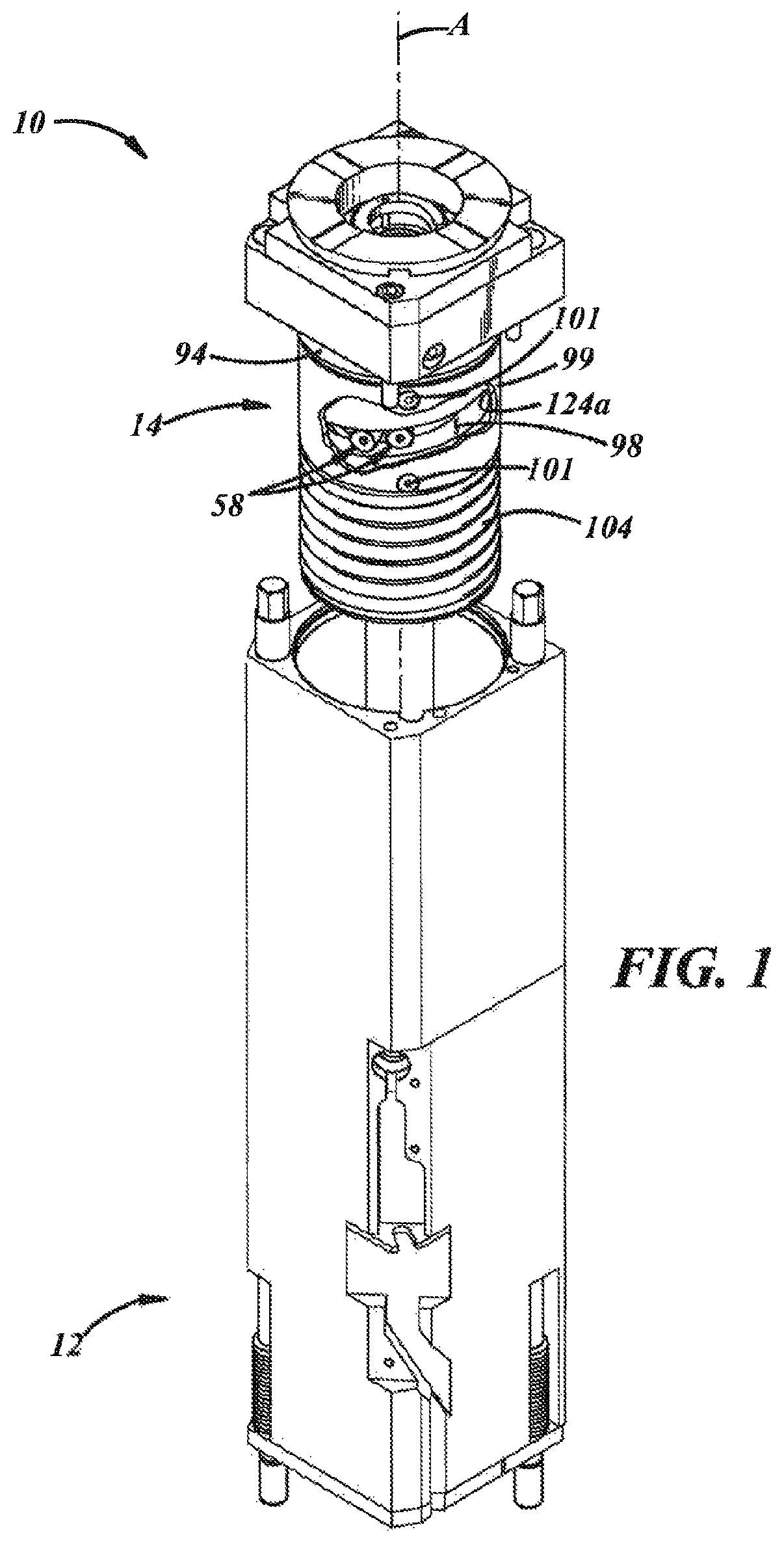 Patent US11814310 — Parison plunger actuation — Figure 1