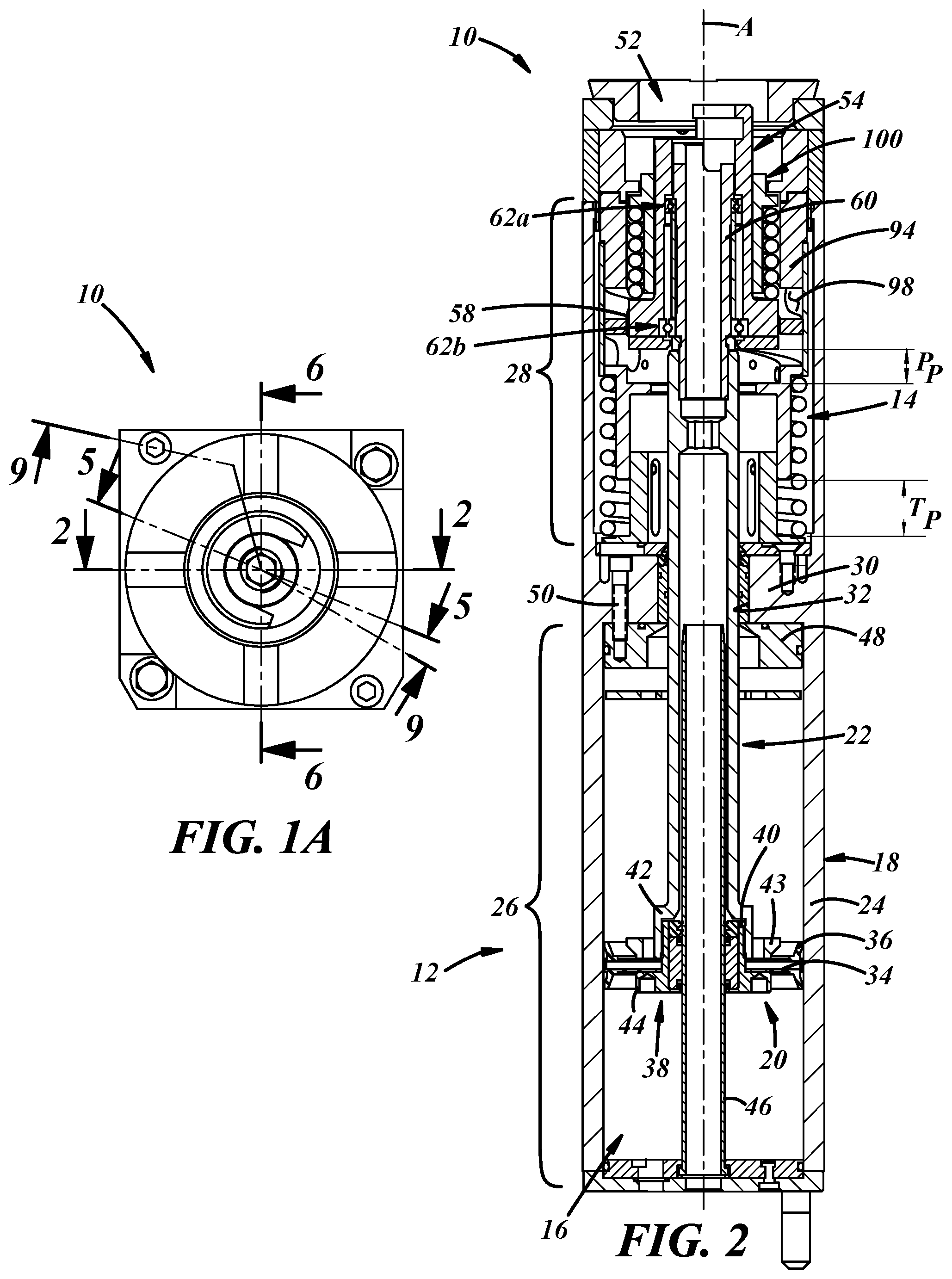 Patent US11814310 Figure 2 – Parison plunger actuation