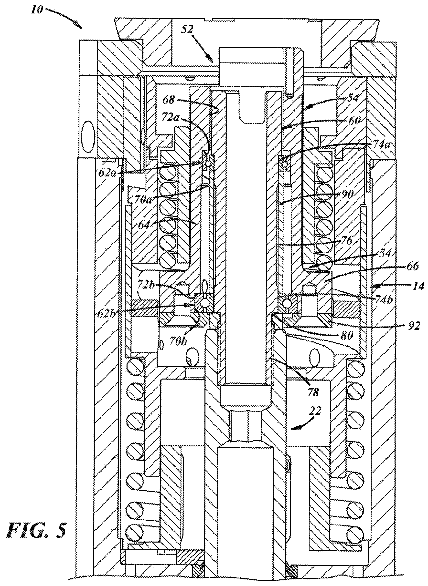 Patent US11814310 Figure 4 – Parison plunger actuation