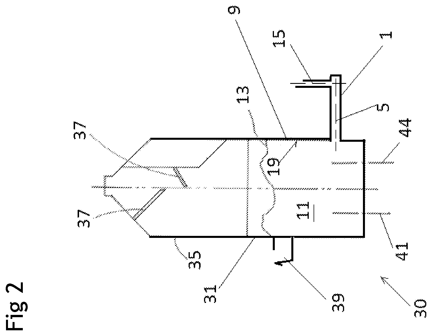 Patent US11814311 Figure 2 – Melter feeding system