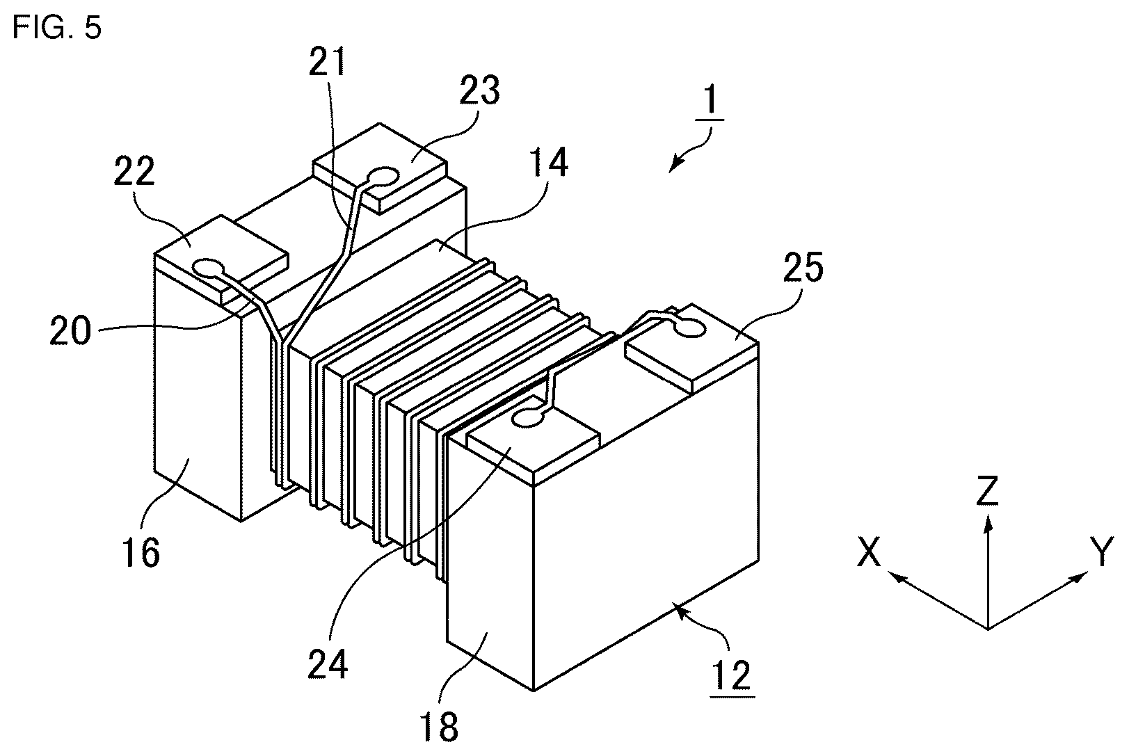 Patent US11814318 Figure 3 – Ferrite sintered body and coil component