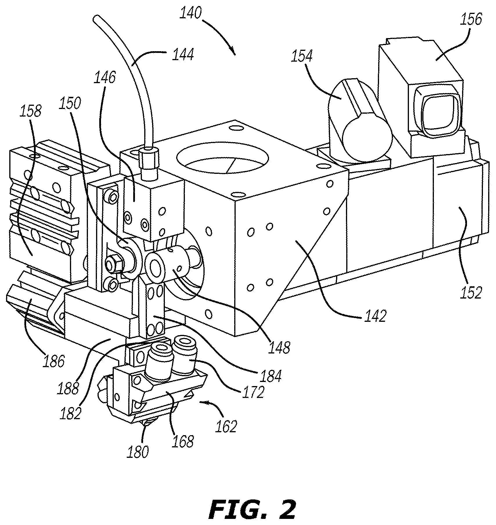Patent US11814324 Figure 2 – Additive manufacturing methods for forming high-temperature composite structures and related structures