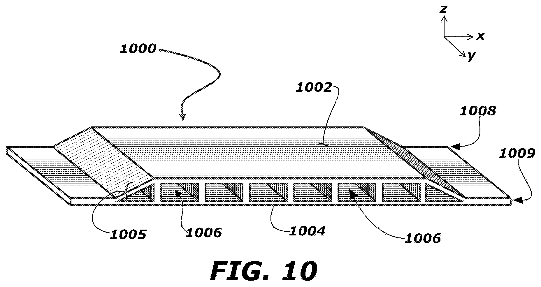 Patent US11814324 Figure 7 – Additive manufacturing methods for forming high-temperature composite structures and related structures
