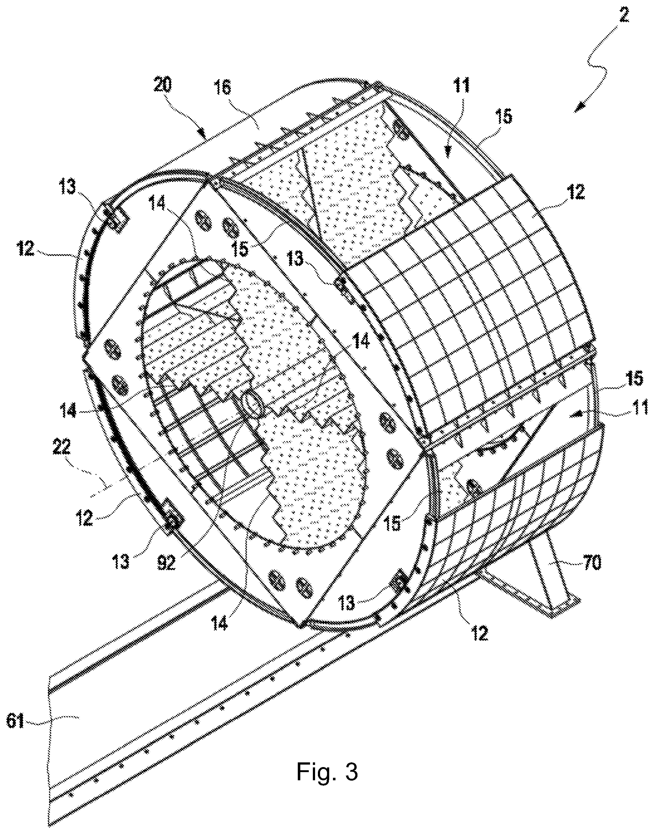 Patent US11814328 Figure 3 – Rotting method and device for an organic material