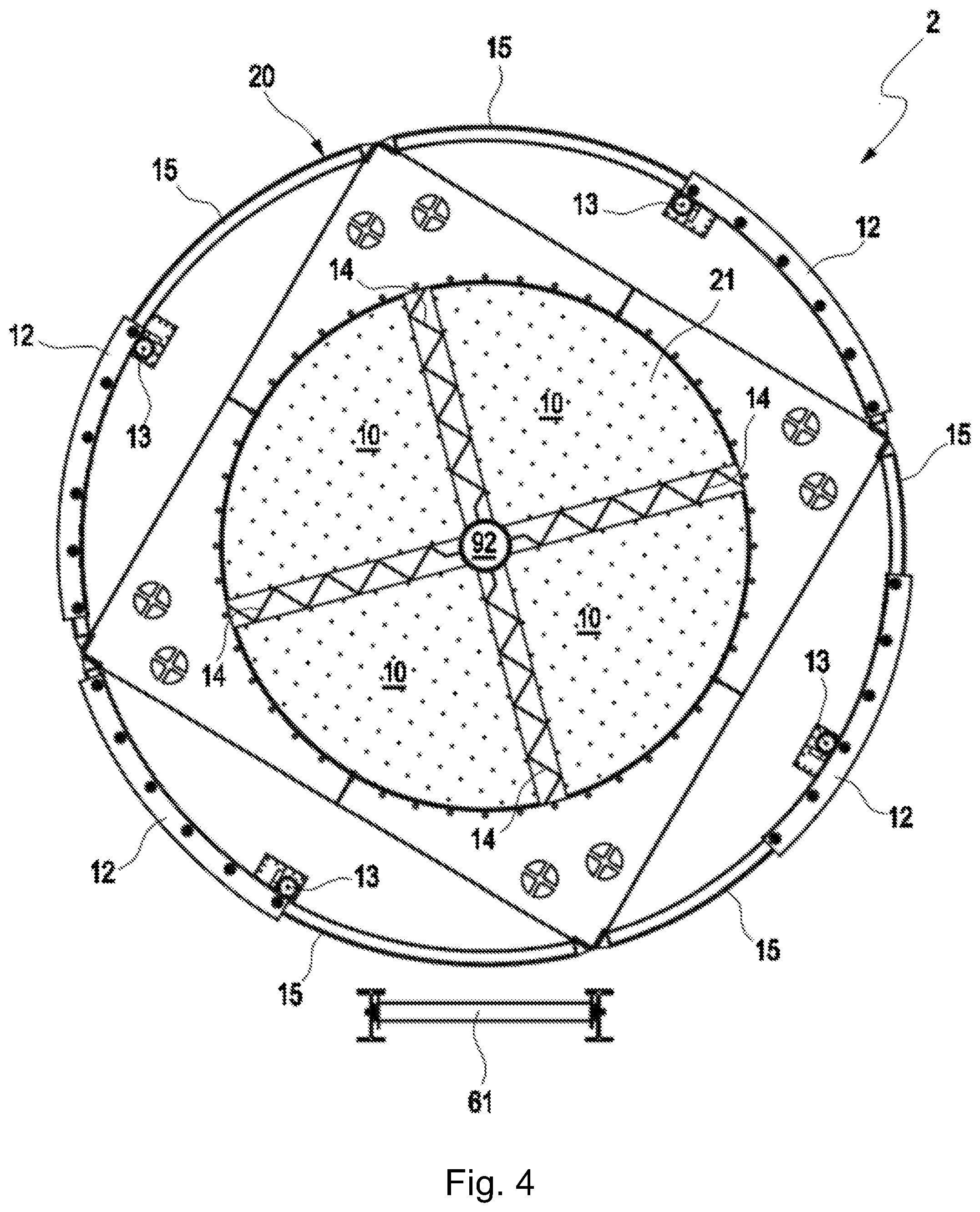 Patent US11814328 Figure 4 – Rotting method and device for an organic material