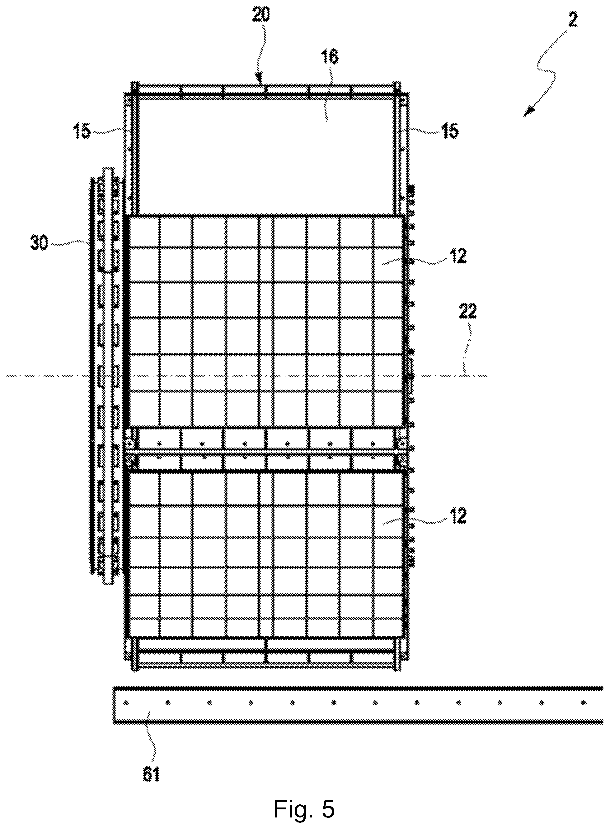 Patent US11814328 Figure 5 – Rotting method and device for an organic material