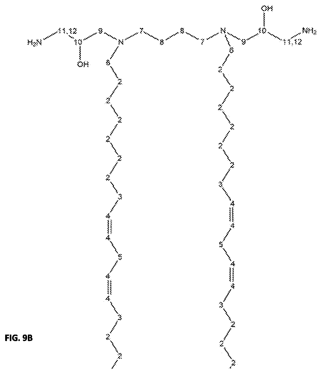 Patent US11814333 Figure 12 – Cationic lipids and transfection methods