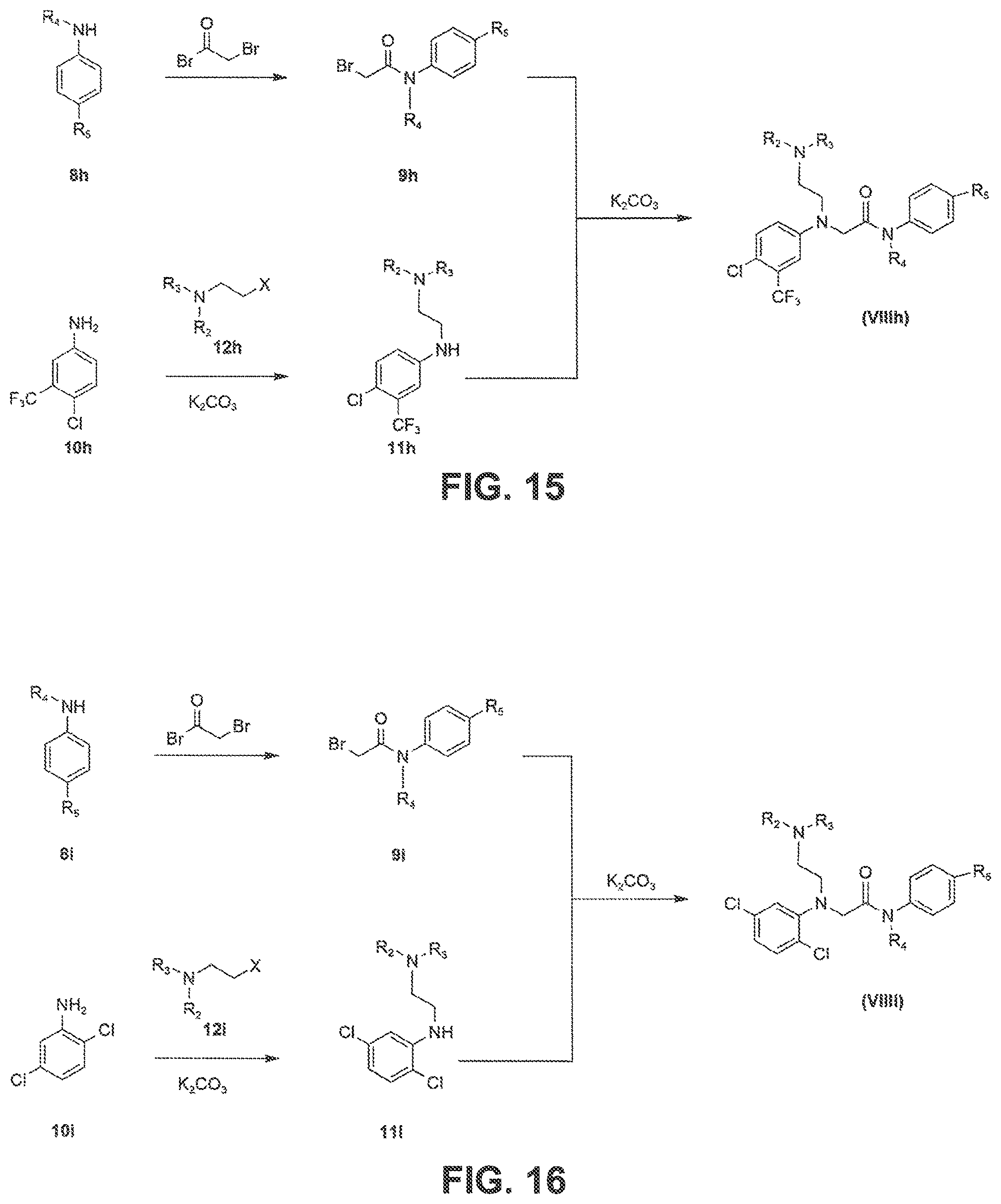 Patent US11814335 Figure 8 – Anesthetic compounds and methods of making and using same to treat or prevent pain symptoms