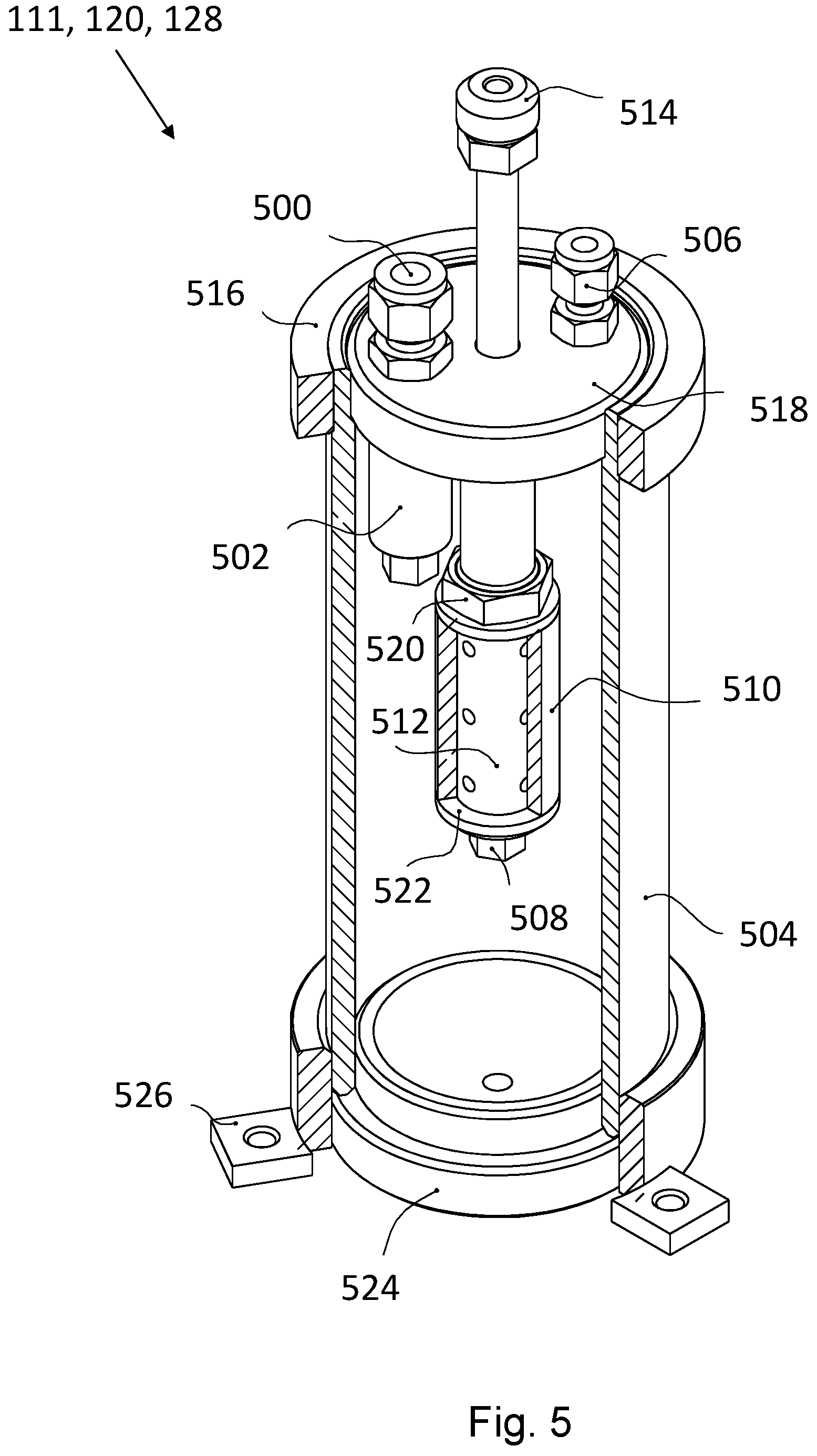 Patent US11814345 Figure 4 – Device and method for extraction of pure compounds