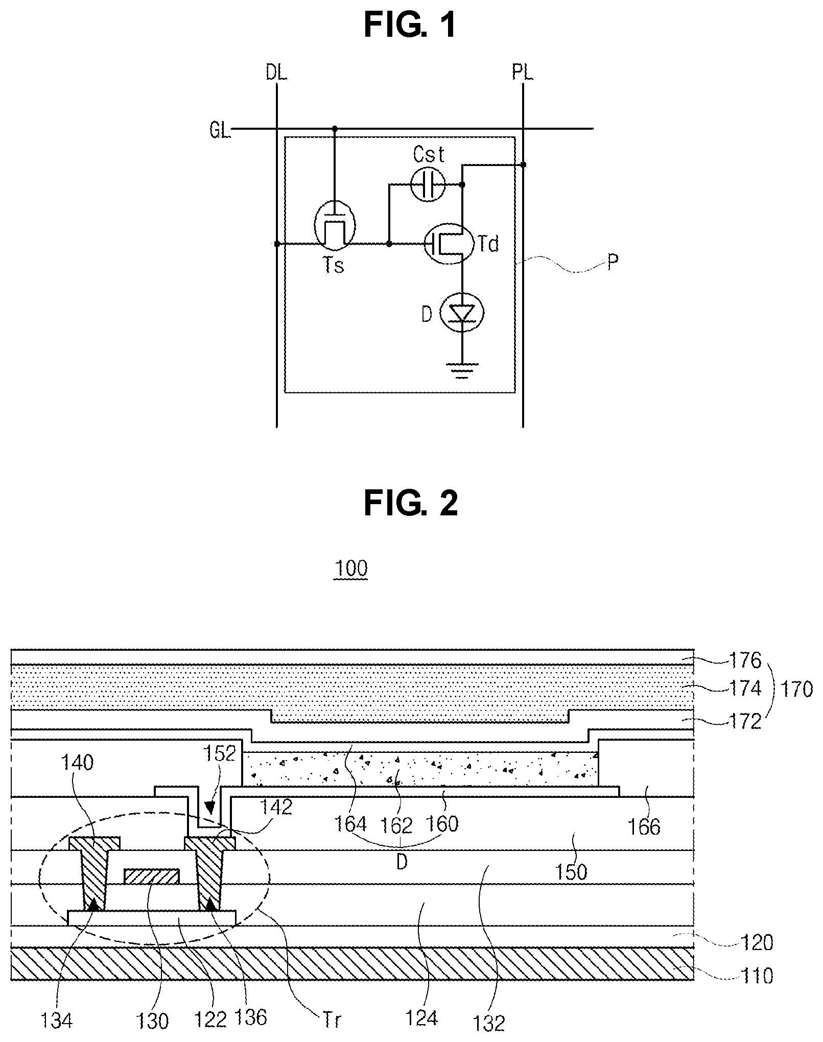 Patent US11814374 Figure 1 – Organic compound, and organic light emitting diode and organic light emitting display device including the same